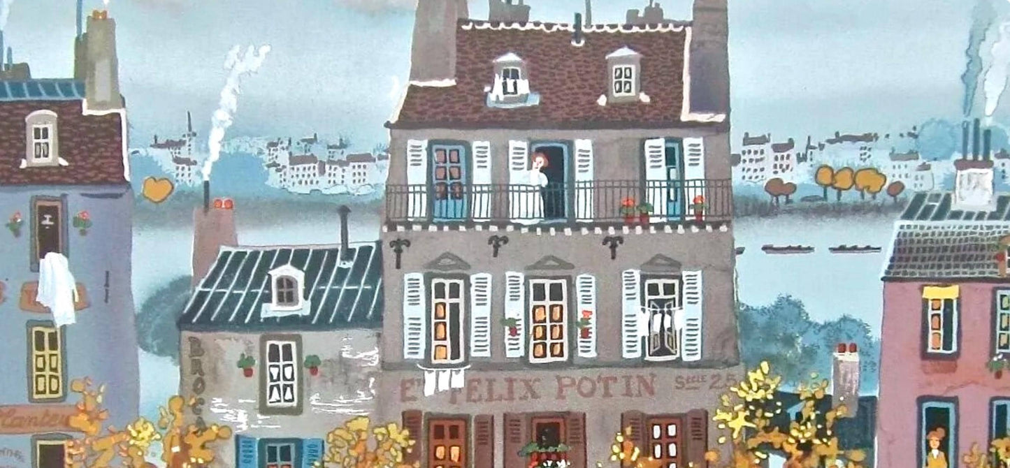 Michel Delacroix, Flix Potin, Lithograph