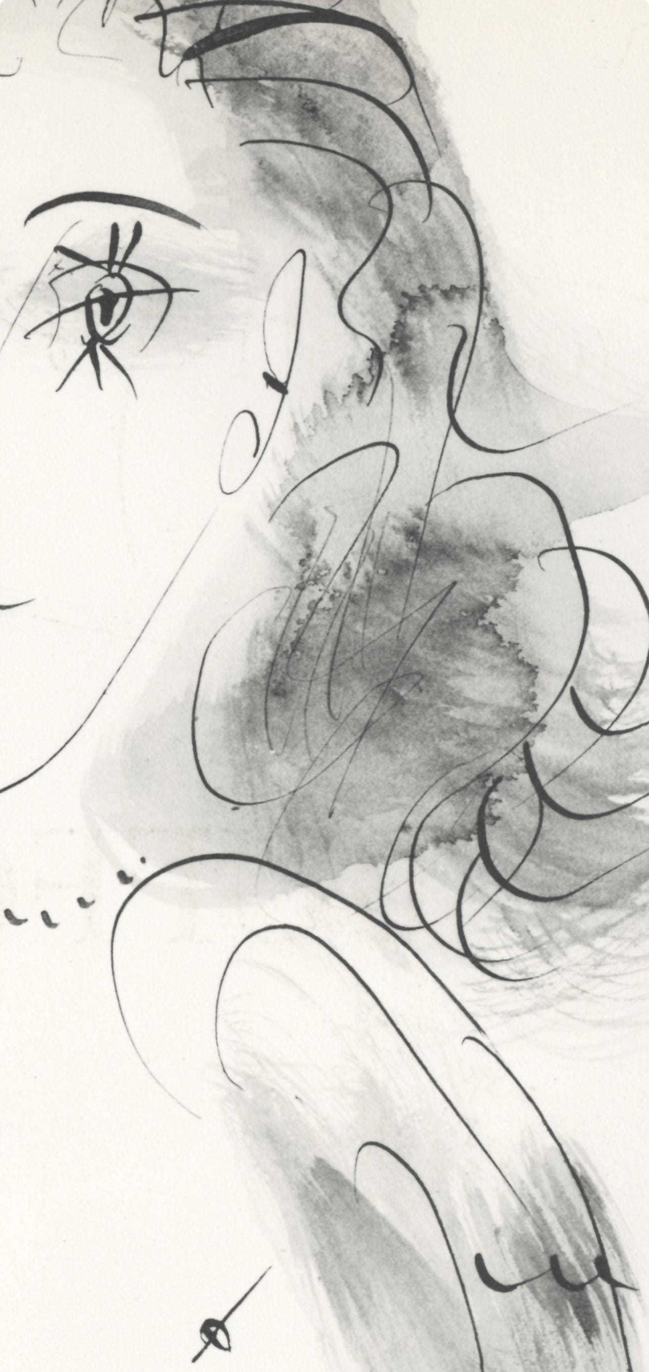 Pablo Picasso, Dora Maar (Cramer No. 84), 40 Dessins De Picasso En Marge Du Buffon, Lithograph