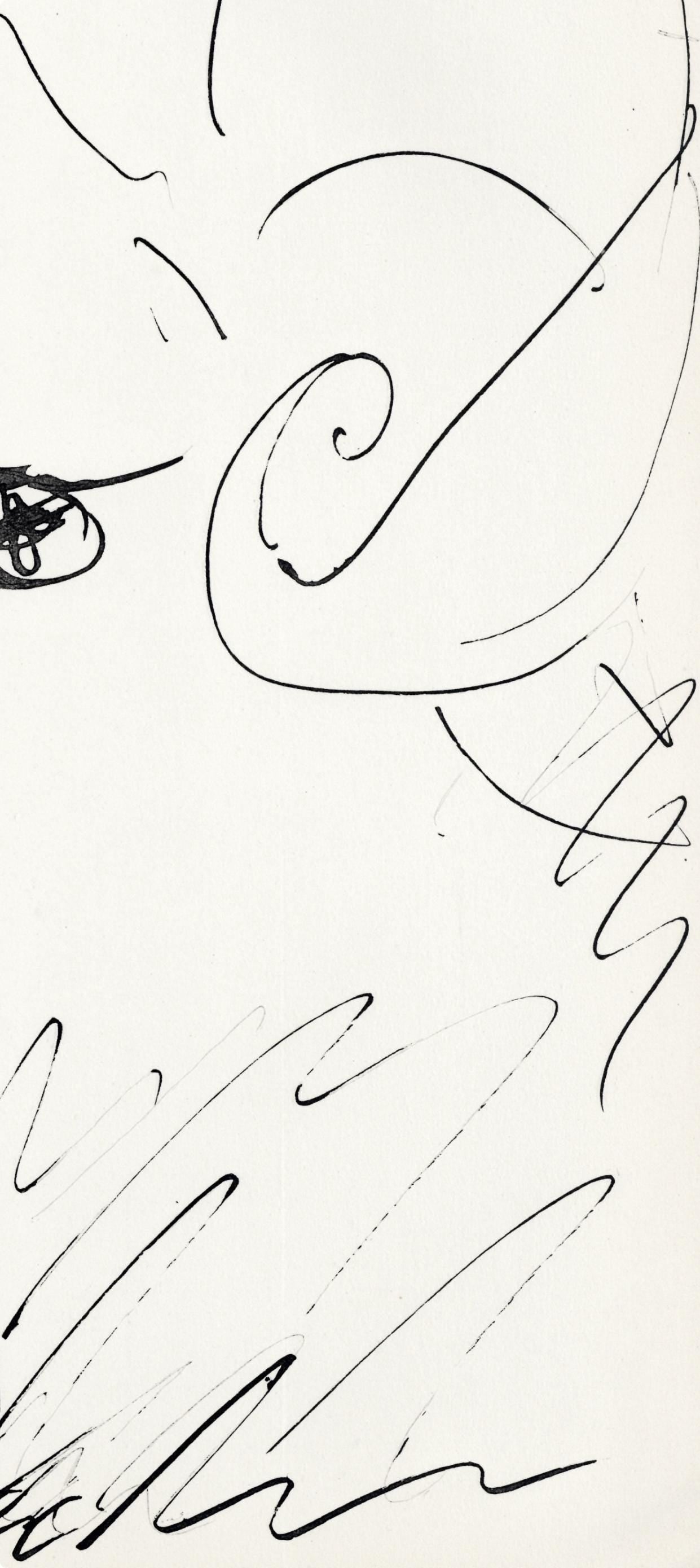 Pablo Picasso, Tte De Blier (Cramer No. 84), 40 Dessins De Picasso En Marge Du Buffon, Lithograph