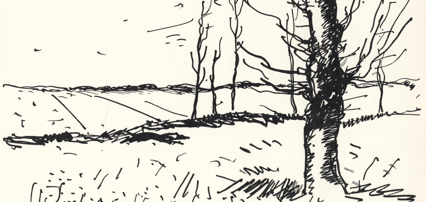 Maurice De Vlaminck, Vallee De L'Avre, Lithograph