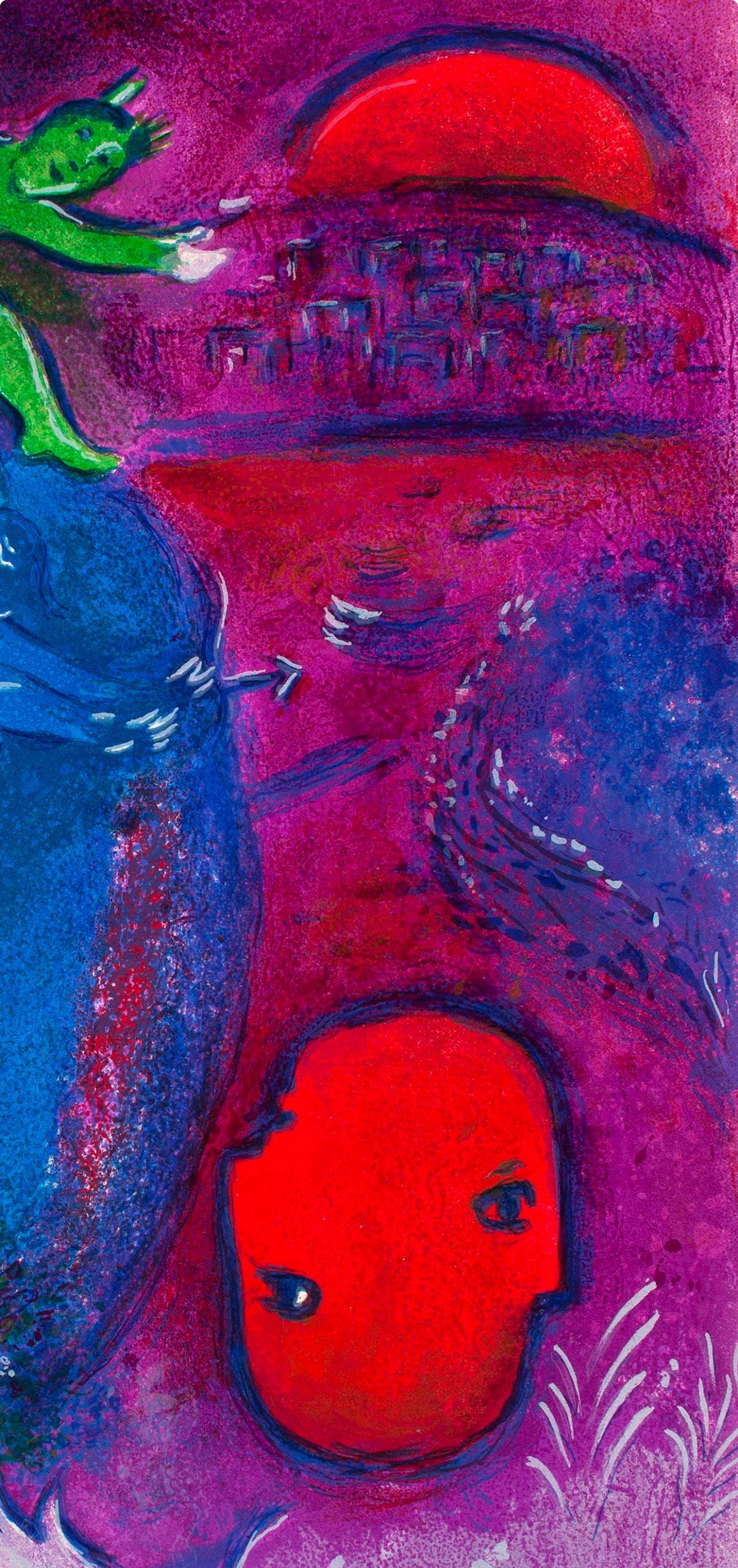 Marc Chagall, Songe De Lamon Et De Dryas, Daphnis Et Chlo, Hliogravure