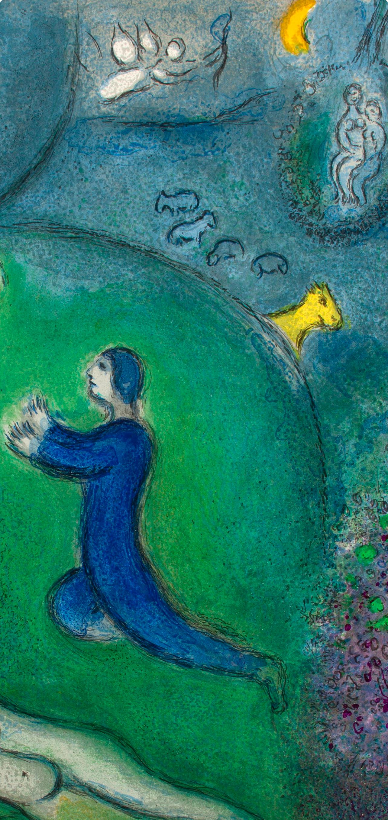 Marc Chagall, Daphnis Et Lycnion, Daphnis Et Chlo, Hliogravure