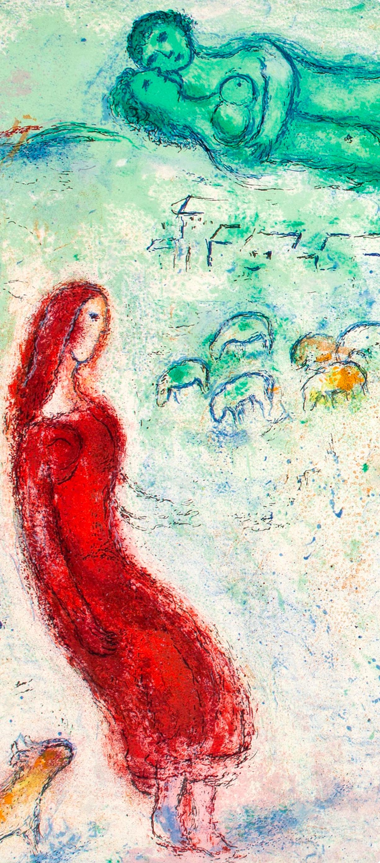 Marc Chagall, Le Jugement De Chlo, Daphnis Et Chlo, Hliogravure