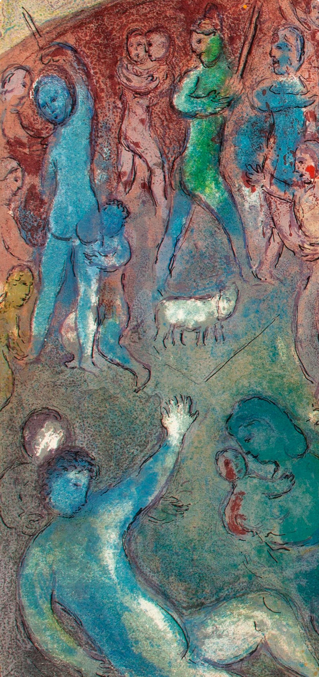 Marc Chagall, Enlvement De Chlo, Daphnis Et Chlo, Hliogravure