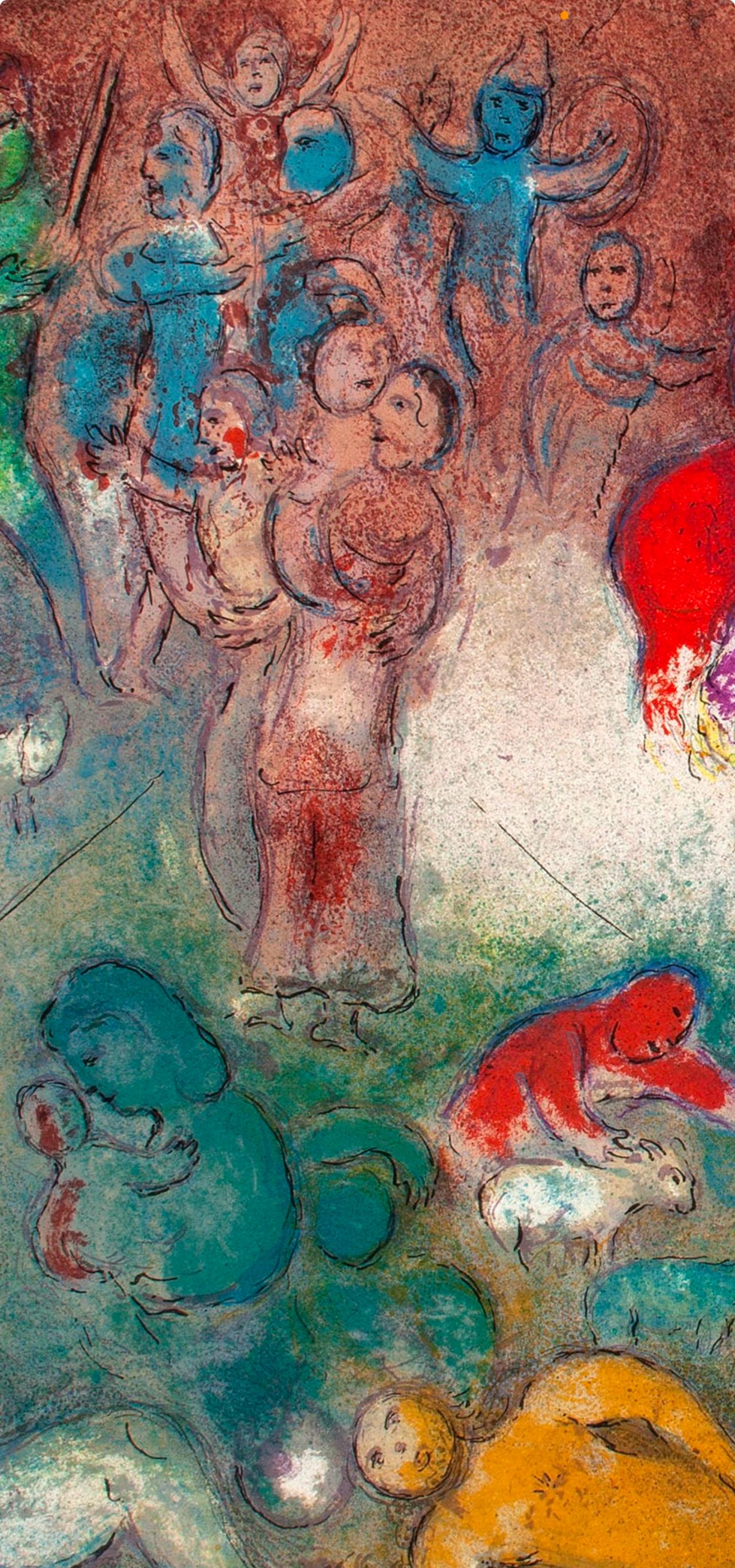Marc Chagall, Enlvement De Chlo, Daphnis Et Chlo, Hliogravure