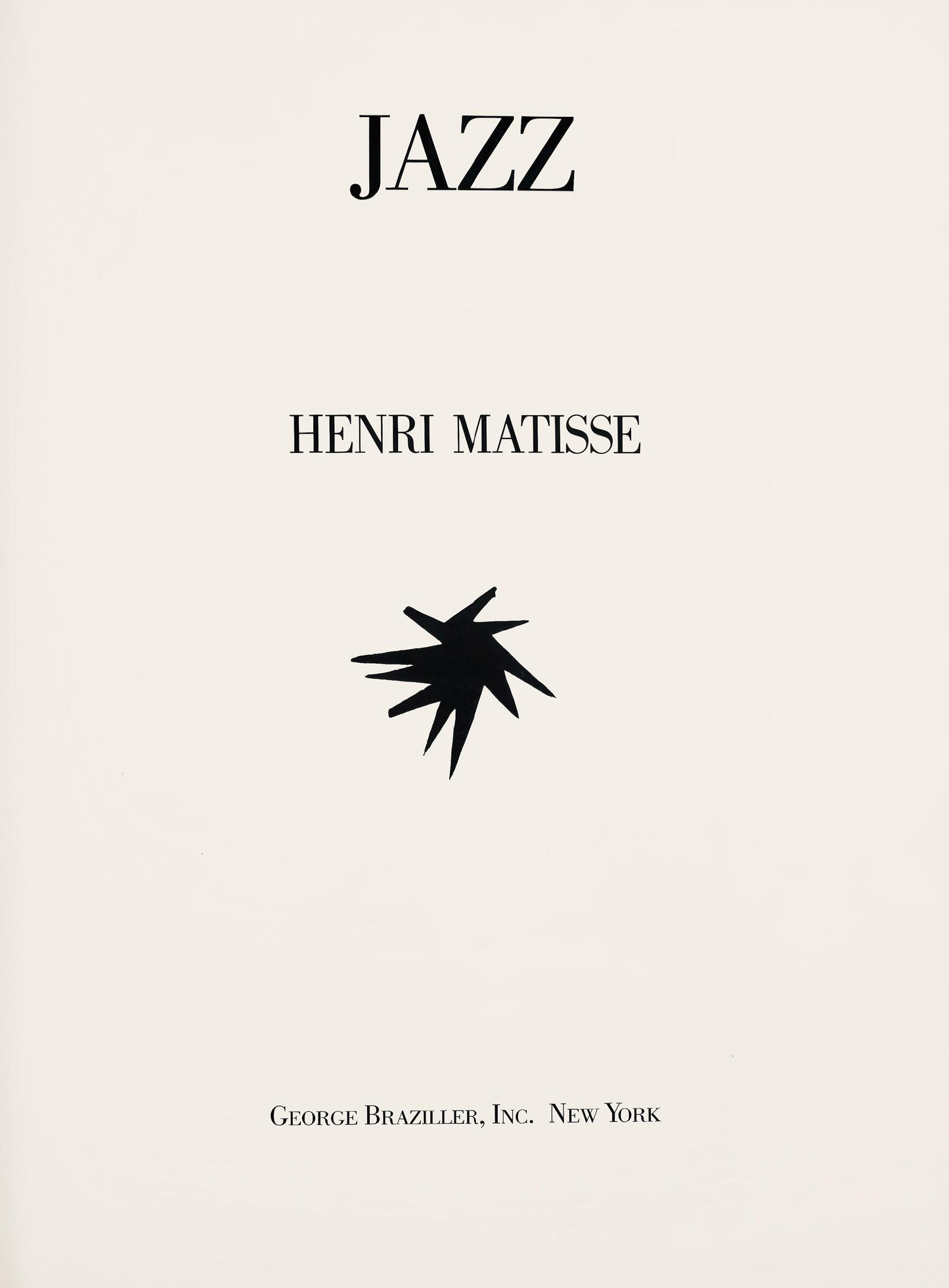 Henri Matisse, Le Lagon, Jazz, Special Edition For The Museum Of Modern Art, Hliogravure