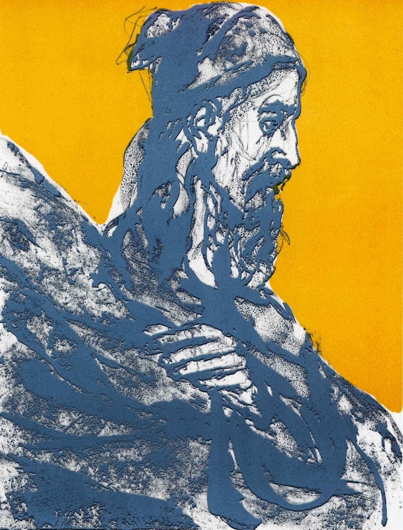 Walter Spitzer, Composition, L'Odysse, Lithograph
