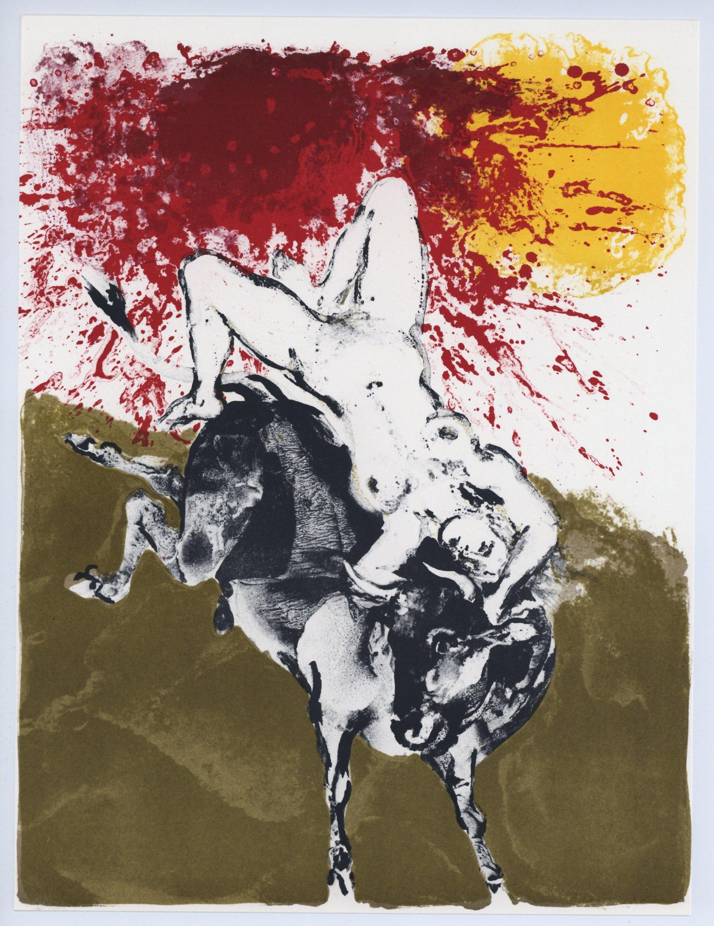 Walter Spitzer, Composition, L'Odysse, Lithograph