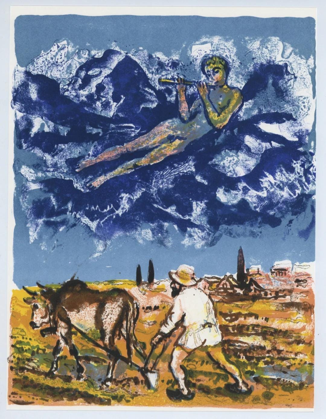Walter Spitzer, Composition, L'Odysse, Lithograph