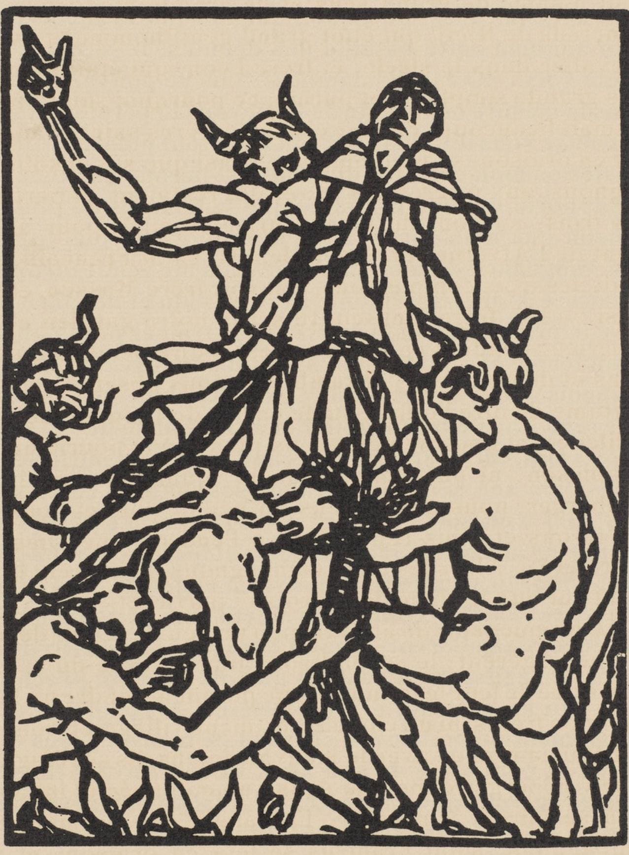 Mile Bernard, Composition (Morane, No. 100), Les Petites Fleurs De St. Franoise, Woodcut
