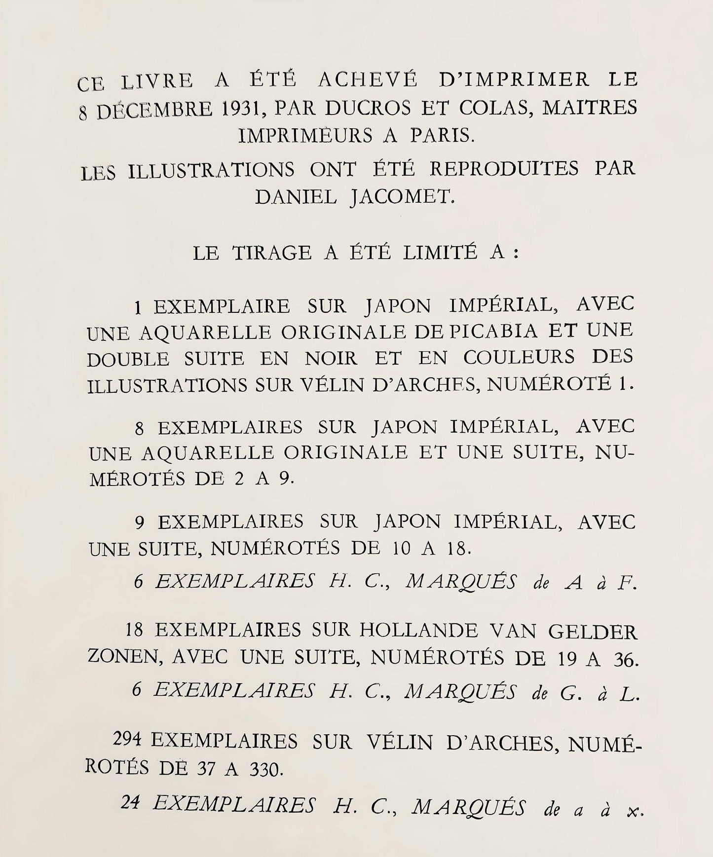 Lithograph - Francis Picabia - Composition - Le Peseur d'mes (The Weigher of Souls)