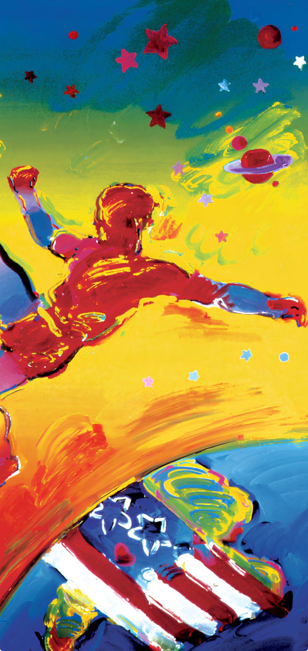 Peter Max, World Cup '94, 1994, Hand Signed, Official Edition Offset Lithograph