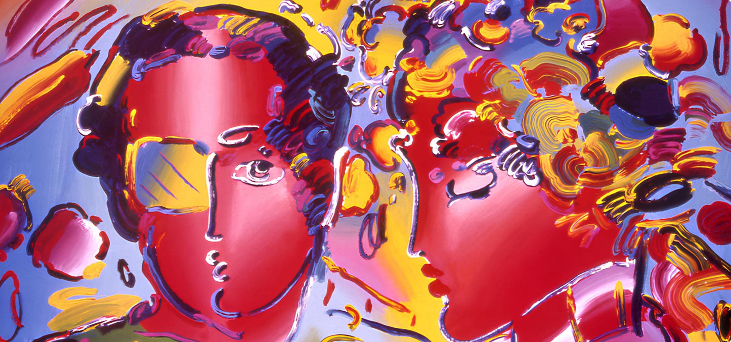 Peter Max, Zero In Love, 2000, Hand Signed, Official Edition Offset Lithograph