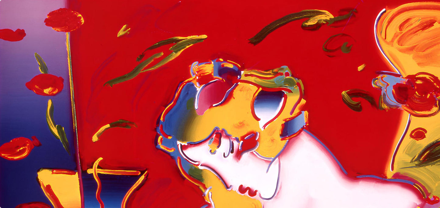 Peter Max, Day Dream: Romance Series, 2000, Hand Signed, Official Edition Offset Lithograph