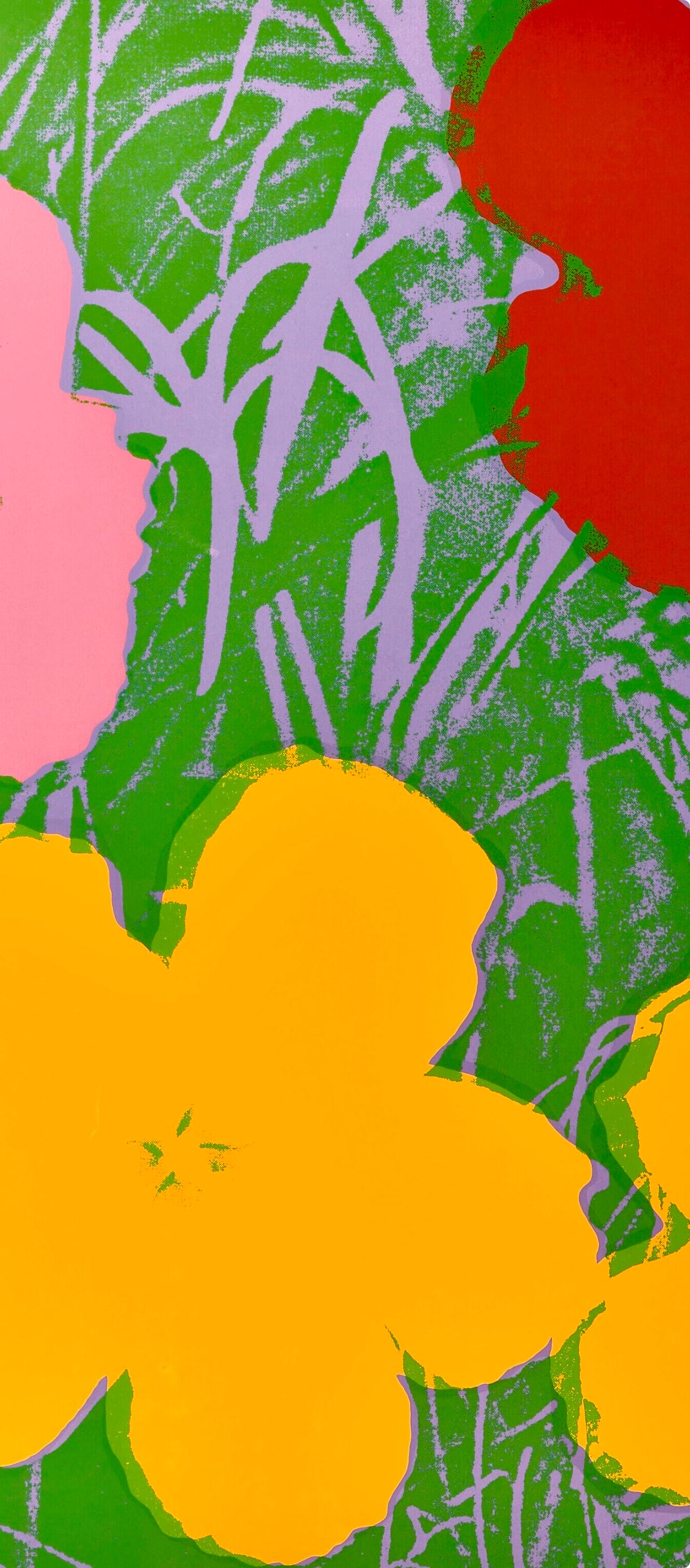 Andy Warhol, Flowers, N65, Official Edition, Sunday B. Morning, Silkscreen