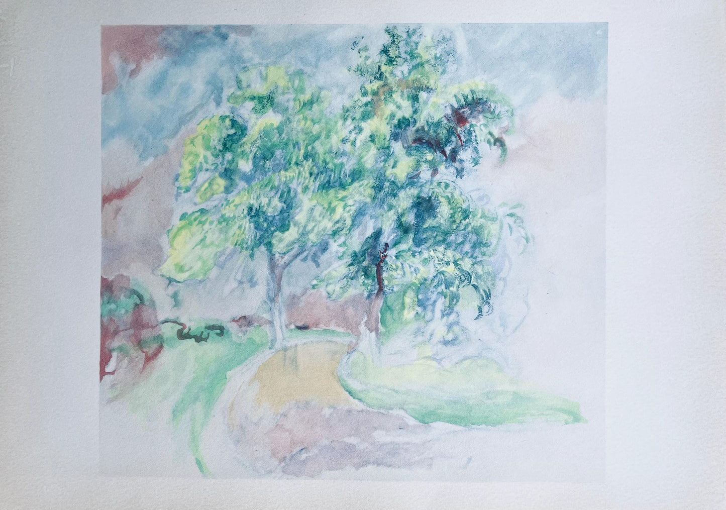 Pierre-Auguste Renoir, Composition, Seize Aquarelles Et Sanguines De Renoir, Lithograph