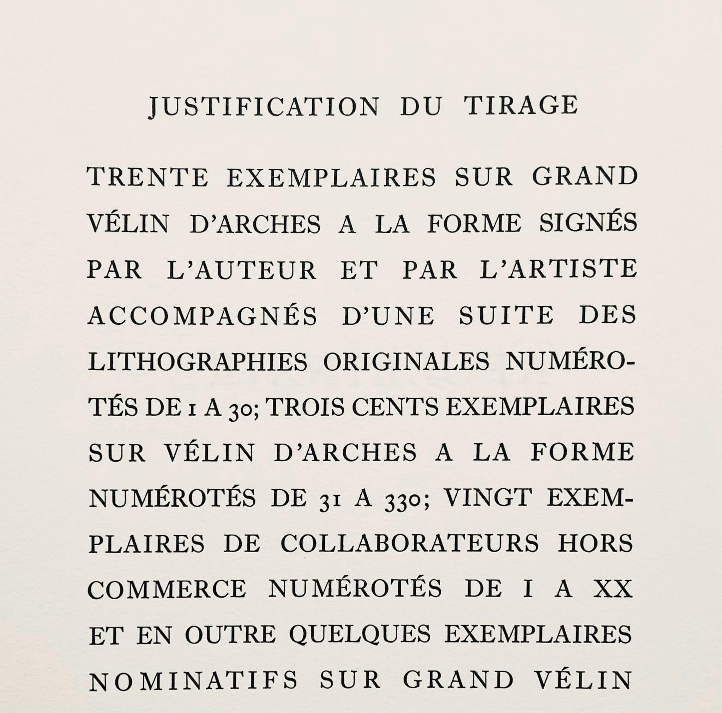 Henri Matisse, Composition (Duthuit 31), Apollinaire, Lithograph