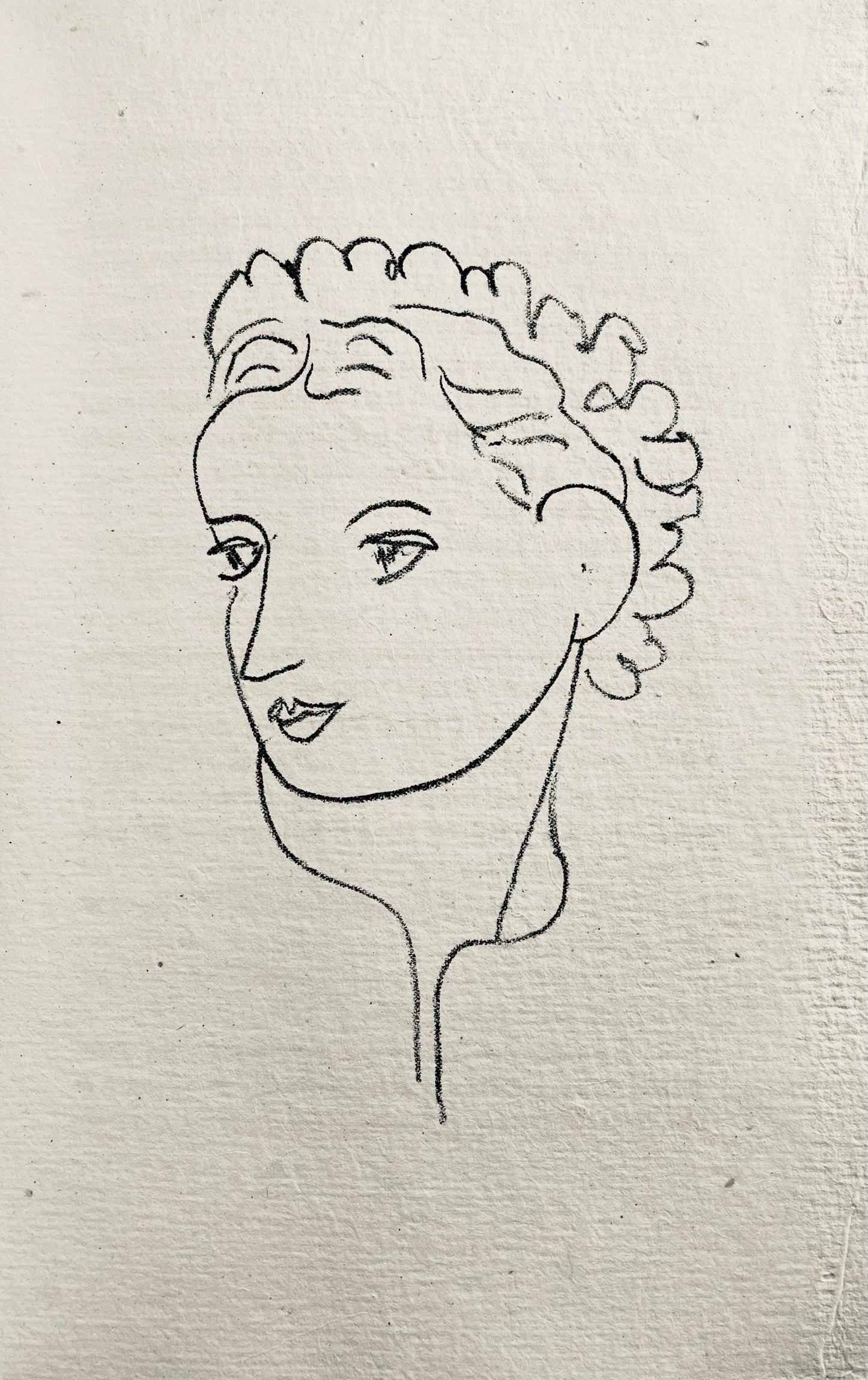 Henri Matisse, Lithographie Ii (Duthuit 20), Repli, Gravures De Henri Matisse, Lithograph