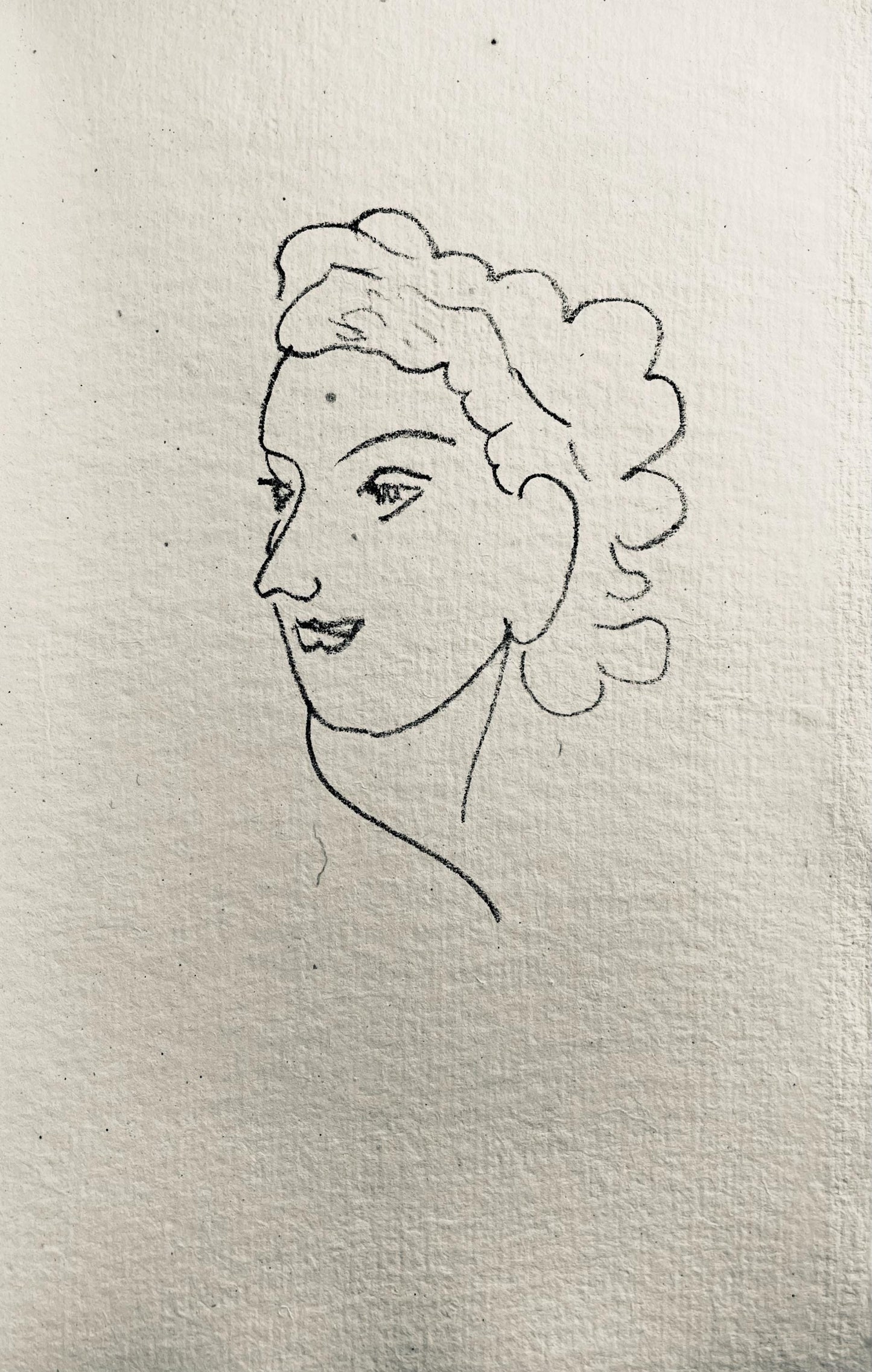 Henri Matisse, Lithographie Iii (Duthuit 20), Repli, Gravures De Henri Matisse, Lithograph
