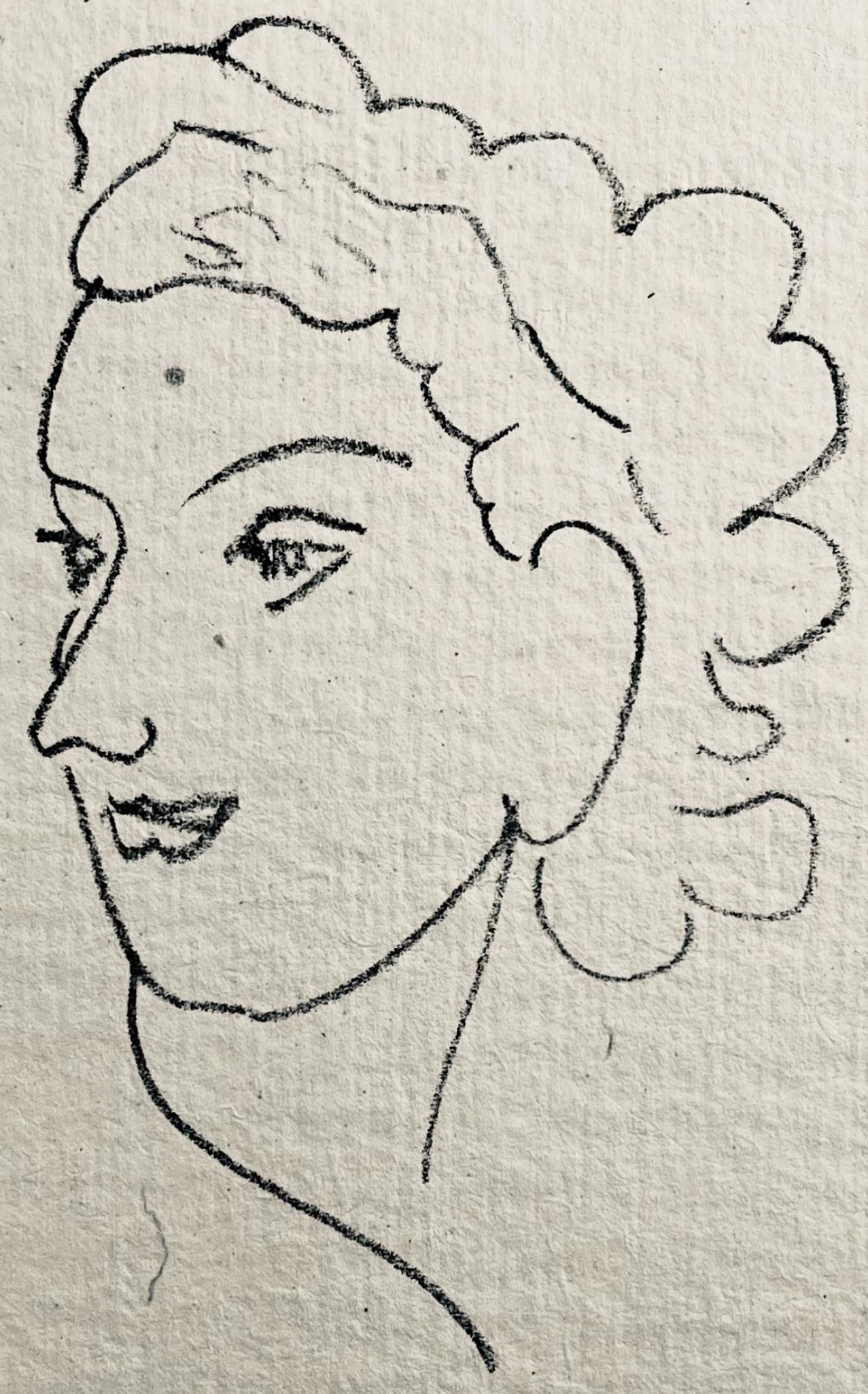 Henri Matisse, Lithographie Iii (Duthuit 20), Repli, Gravures De Henri Matisse, Lithograph