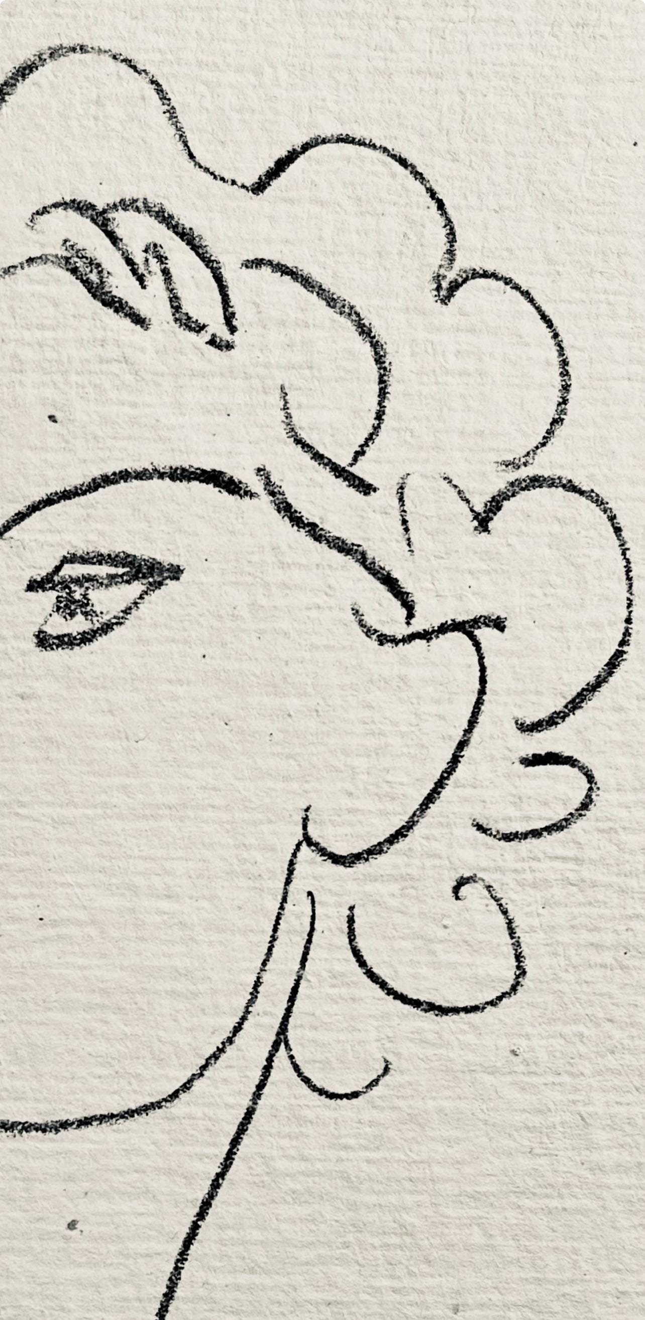 Henri Matisse, Lithographie Vi (Duthuit 20), Repli, Gravures De Henri Matisse, Lithograph