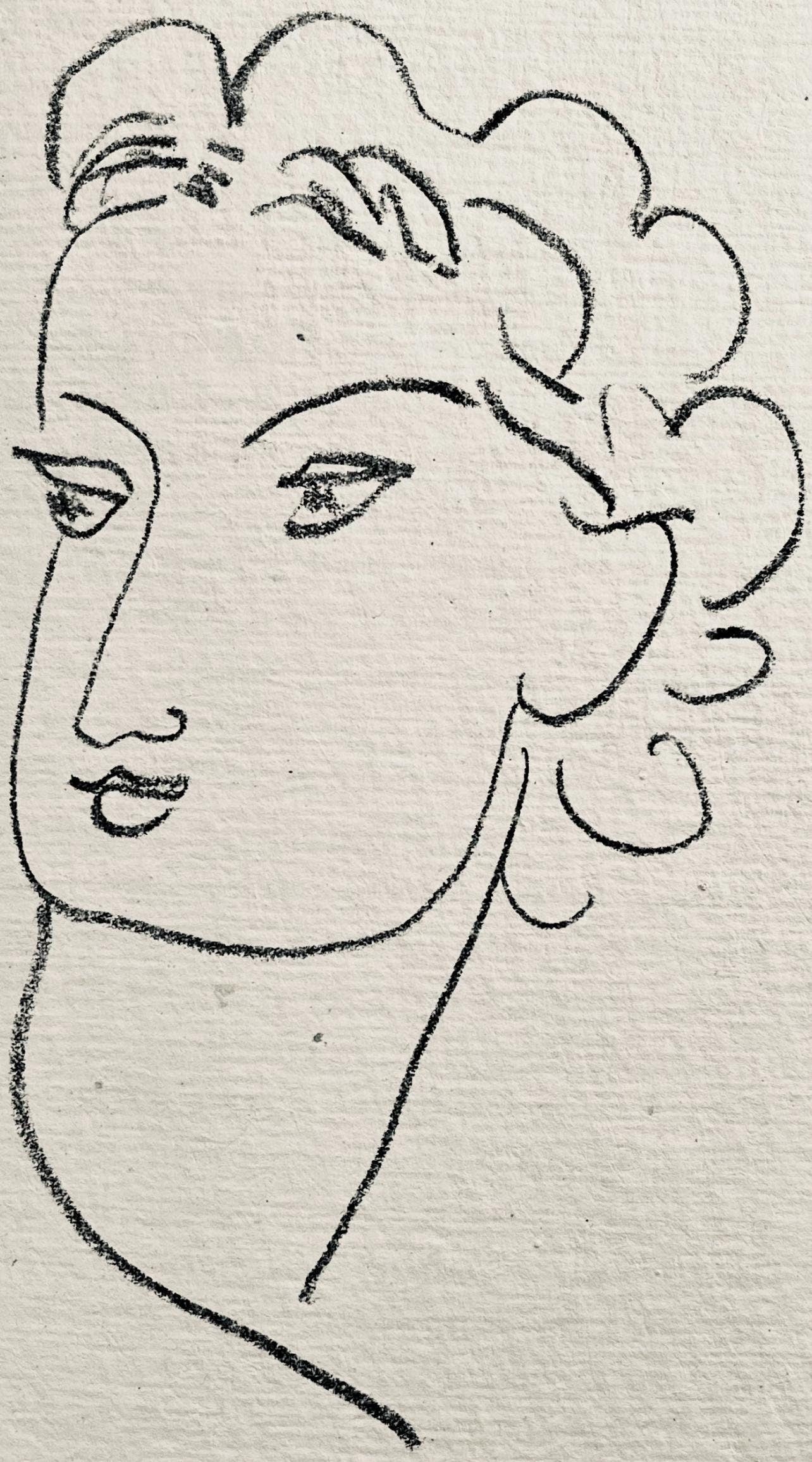 Henri Matisse, Lithographie Vi (Duthuit 20), Repli, Gravures De Henri Matisse, Lithograph