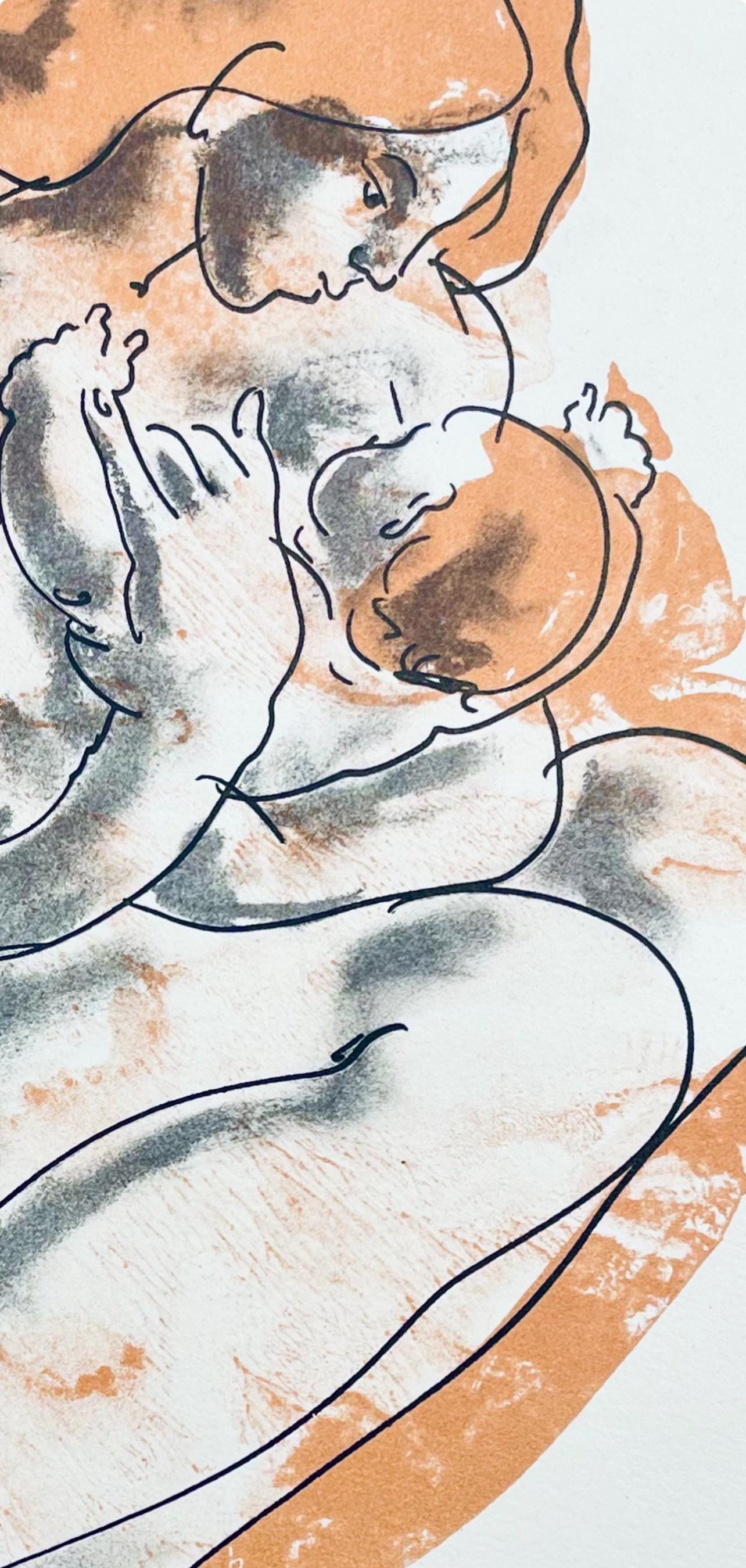 Hans Erni, Composition, Rflexions Simples Sur Le Corps, Lithograph