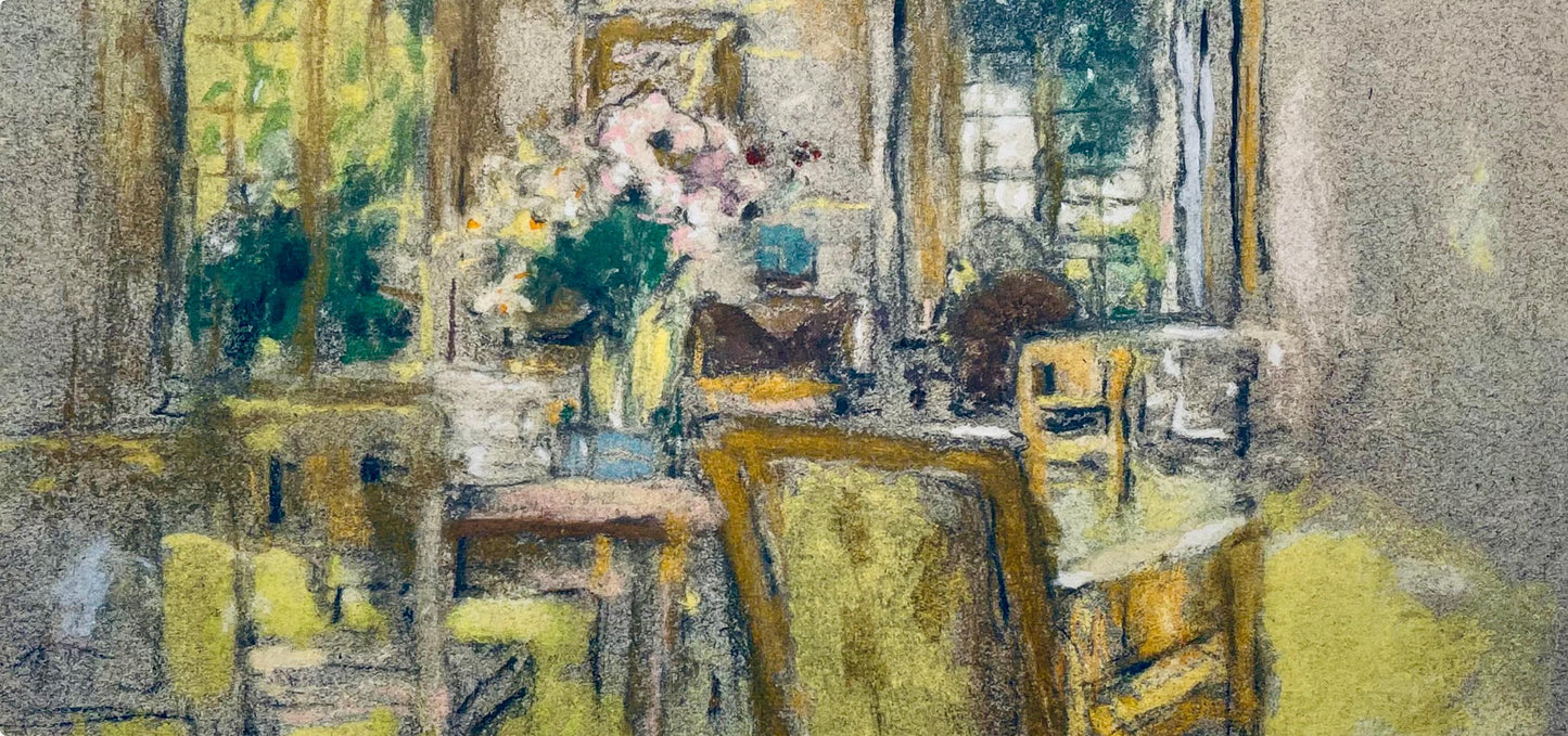 Douard Vuillard, Composition, Vuillard, Douze Pastels, Lithograph