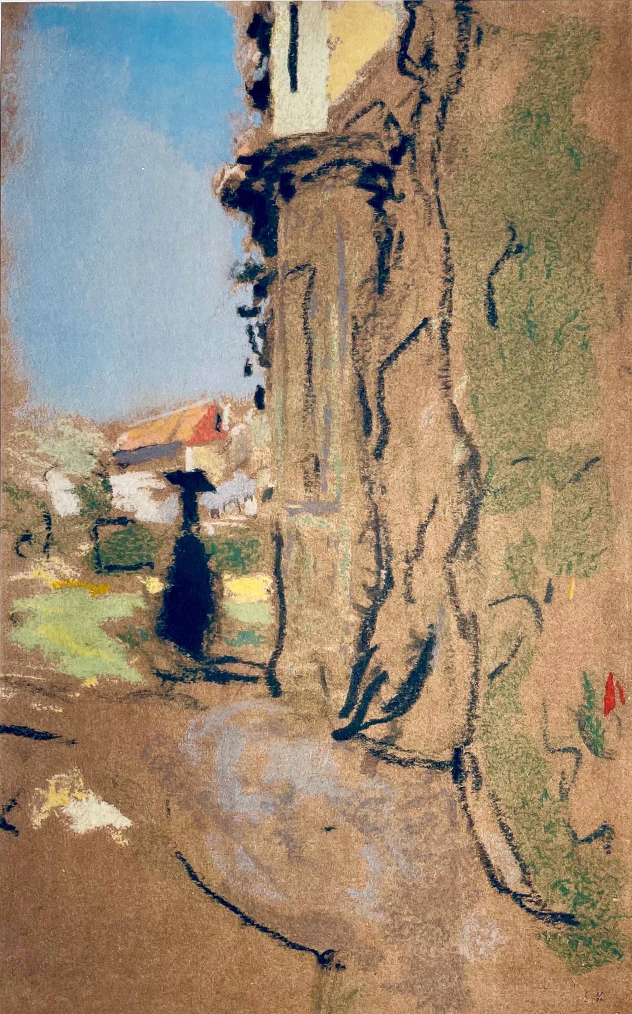 Douard Vuillard, Composition, Vuillard, Douze Pastels, Lithograph
