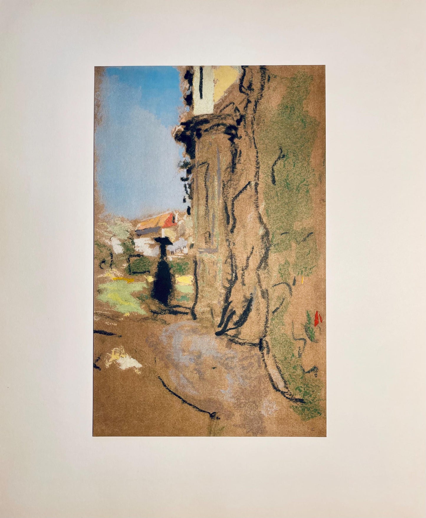 Douard Vuillard, Composition, Vuillard, Douze Pastels, Lithograph