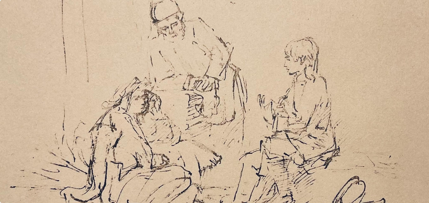 Rembrandt Van Rijn, Joseph Interpreting The Dreams Of Pharaoh'S Officers, Collotype