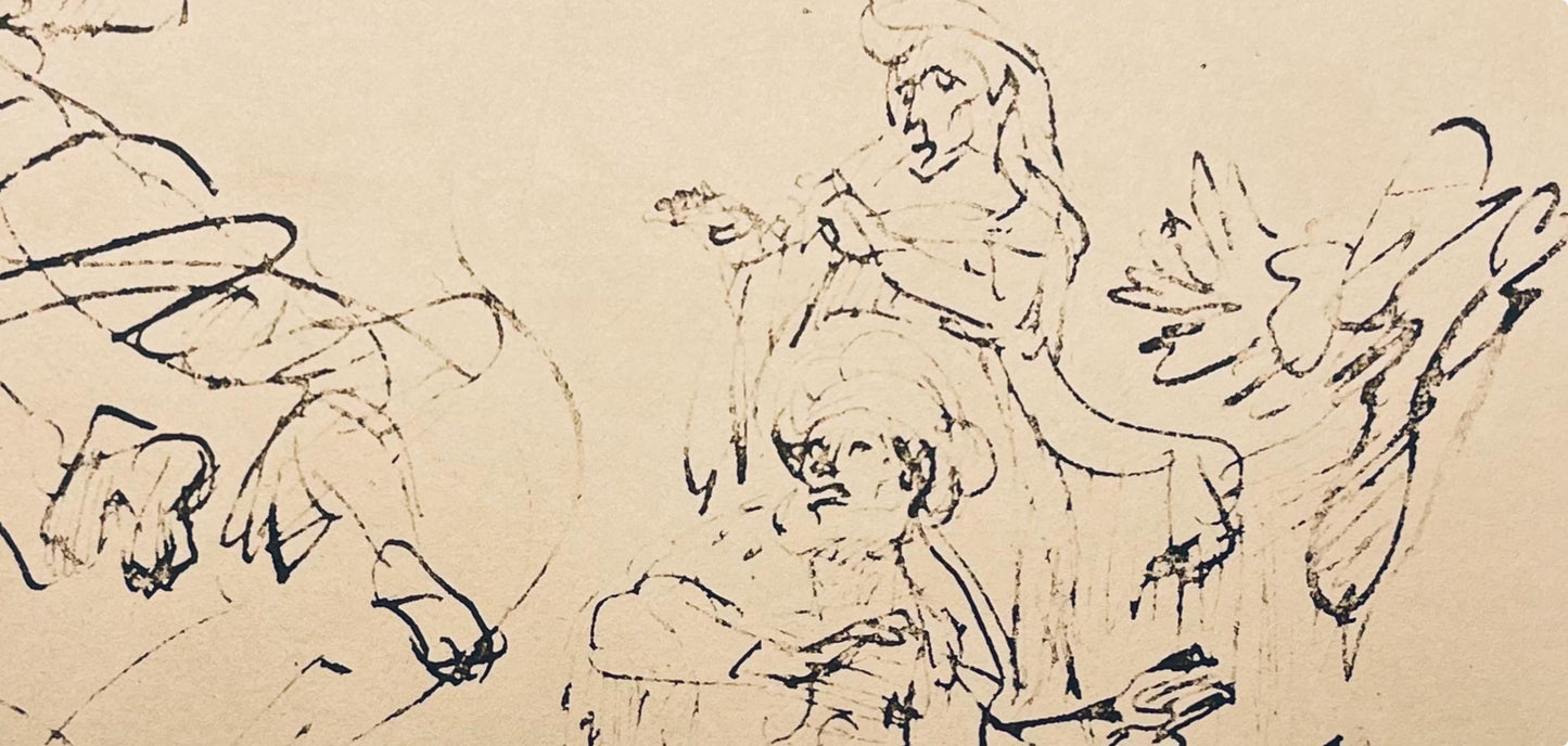 Rembrandt Van Rijn, The Sacrifice Of Manoah, Collotype