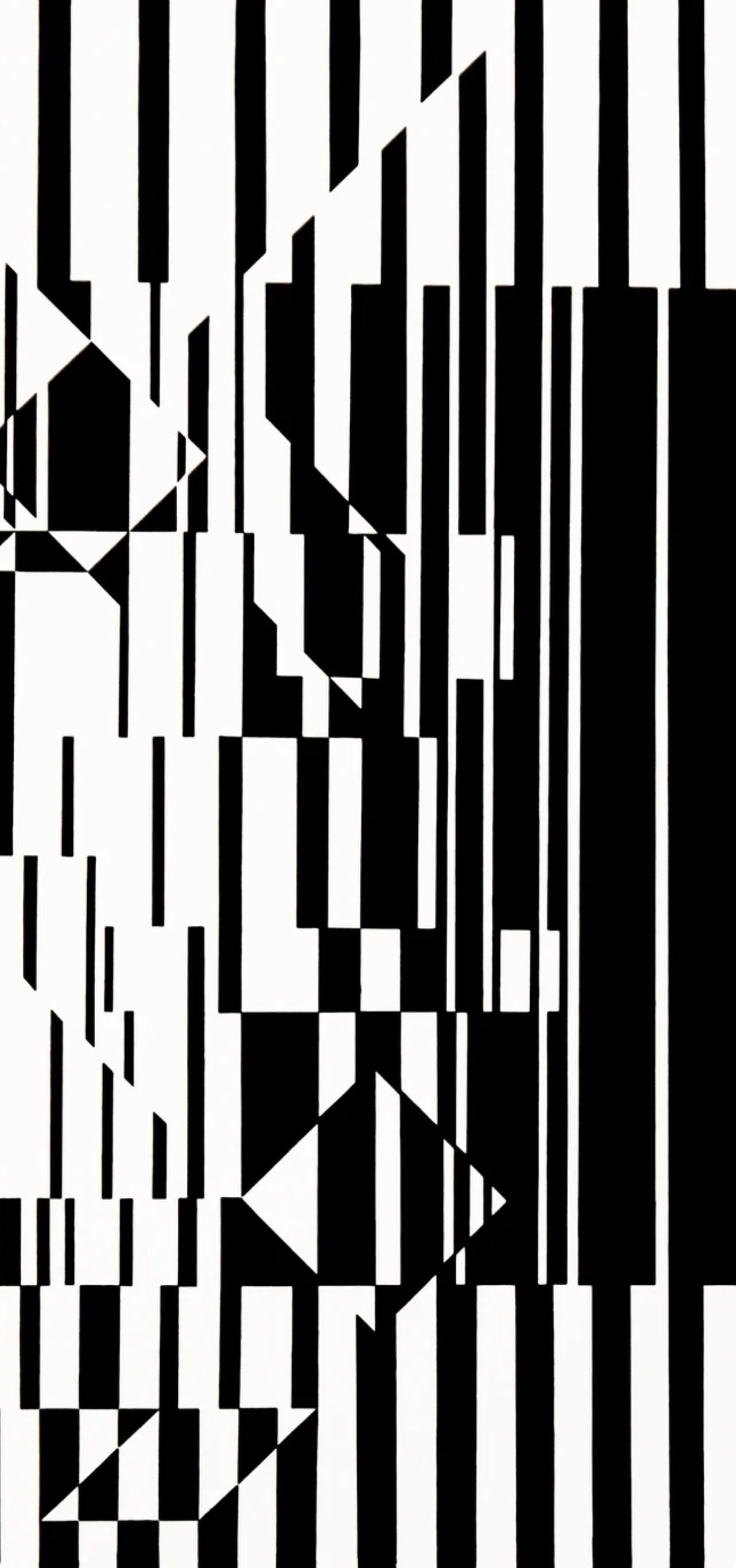 Victor Vasarely, Composition, Linaires, Hliogravure