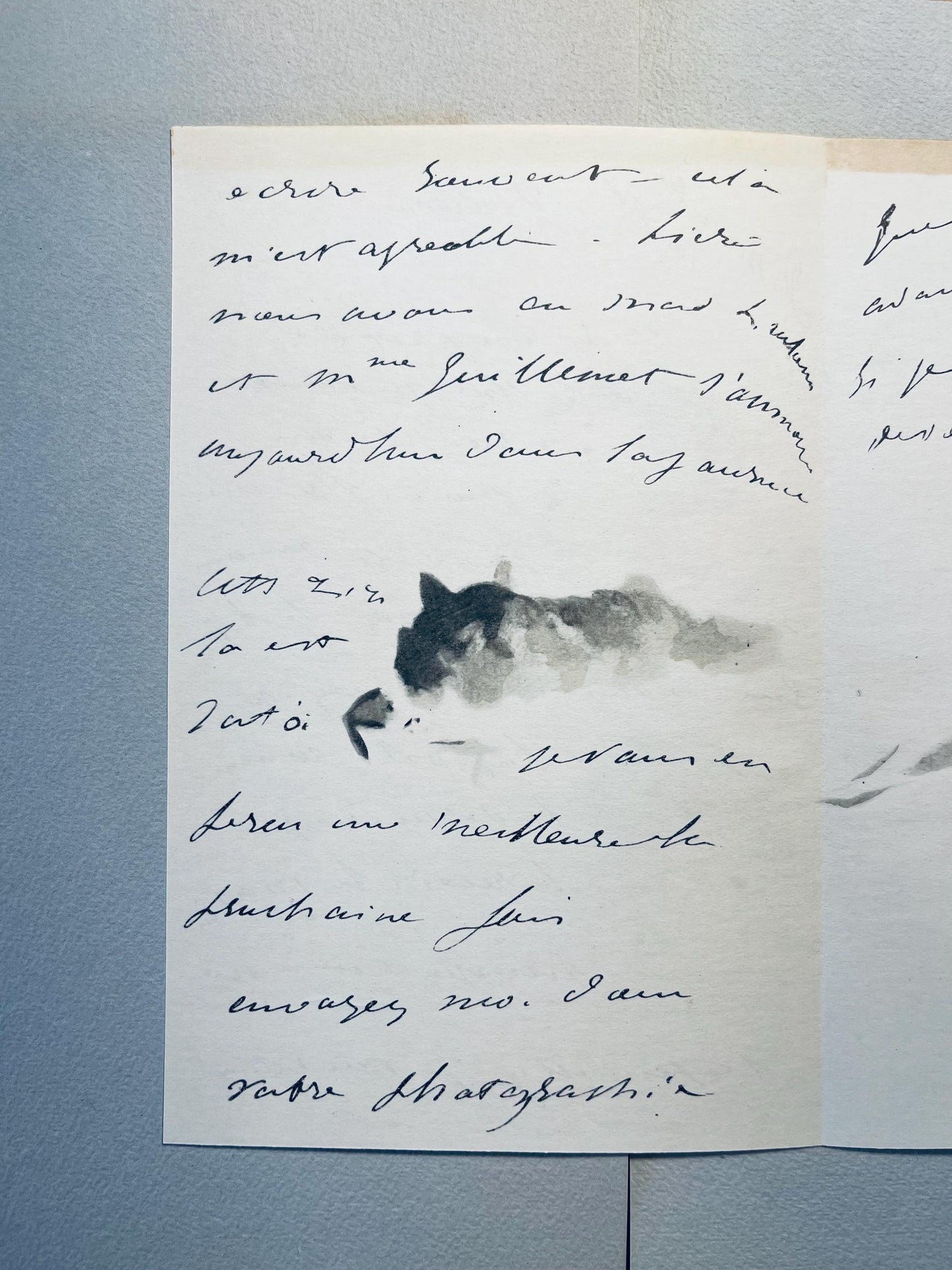 Douard Manet, Composition, Douard Manet, Letters With Aquarelles, Lithograph