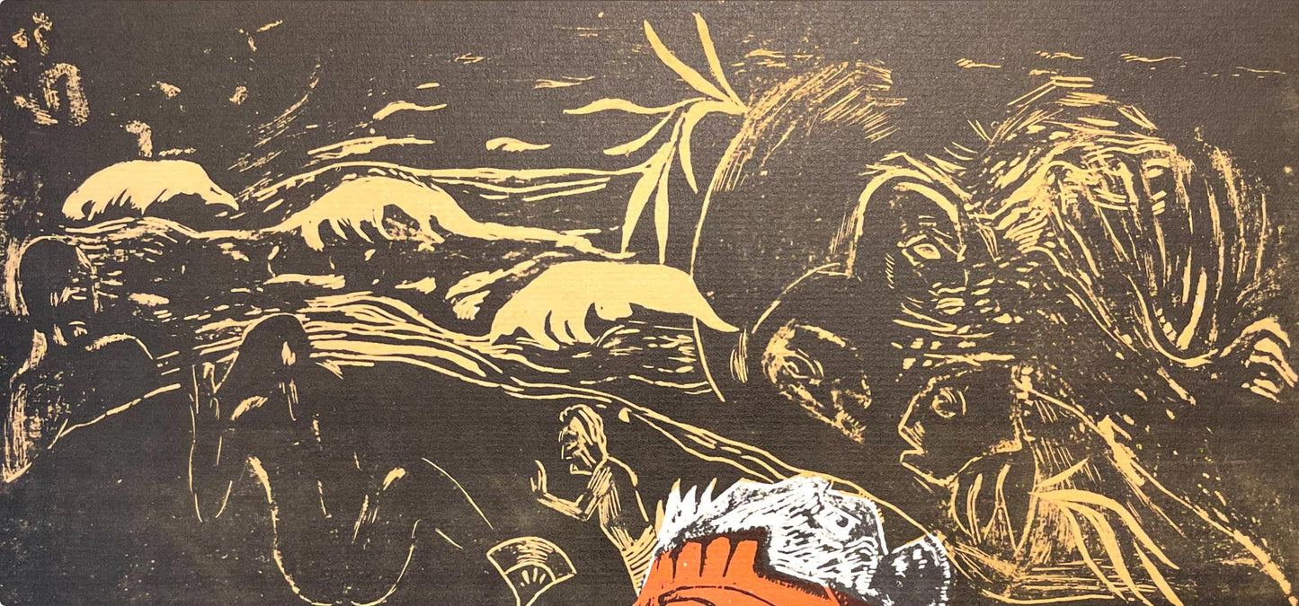 Paul Gauguin, The Creation Of The Universe (L'Univers Est Cr), Woodcut