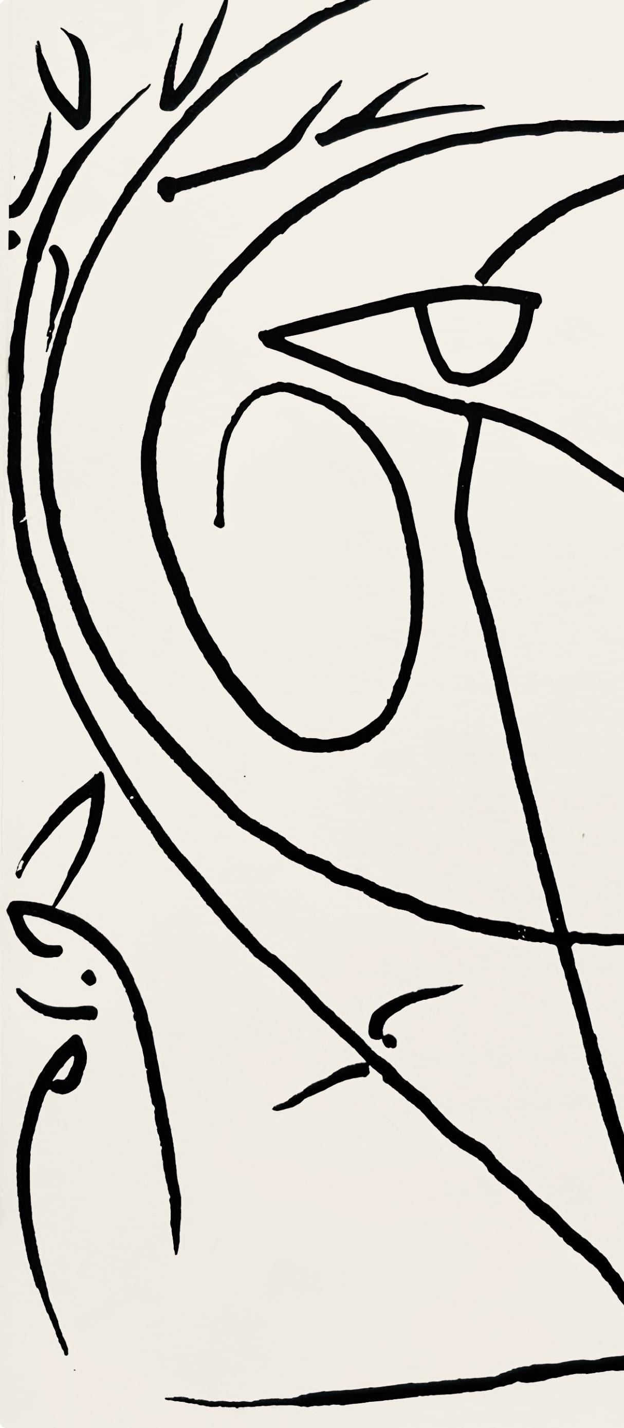Franoise Gilot, Composition, Pouvoir Tout Dire, Pomes, Illustrs Par Franoise Gilot, Lithograph
