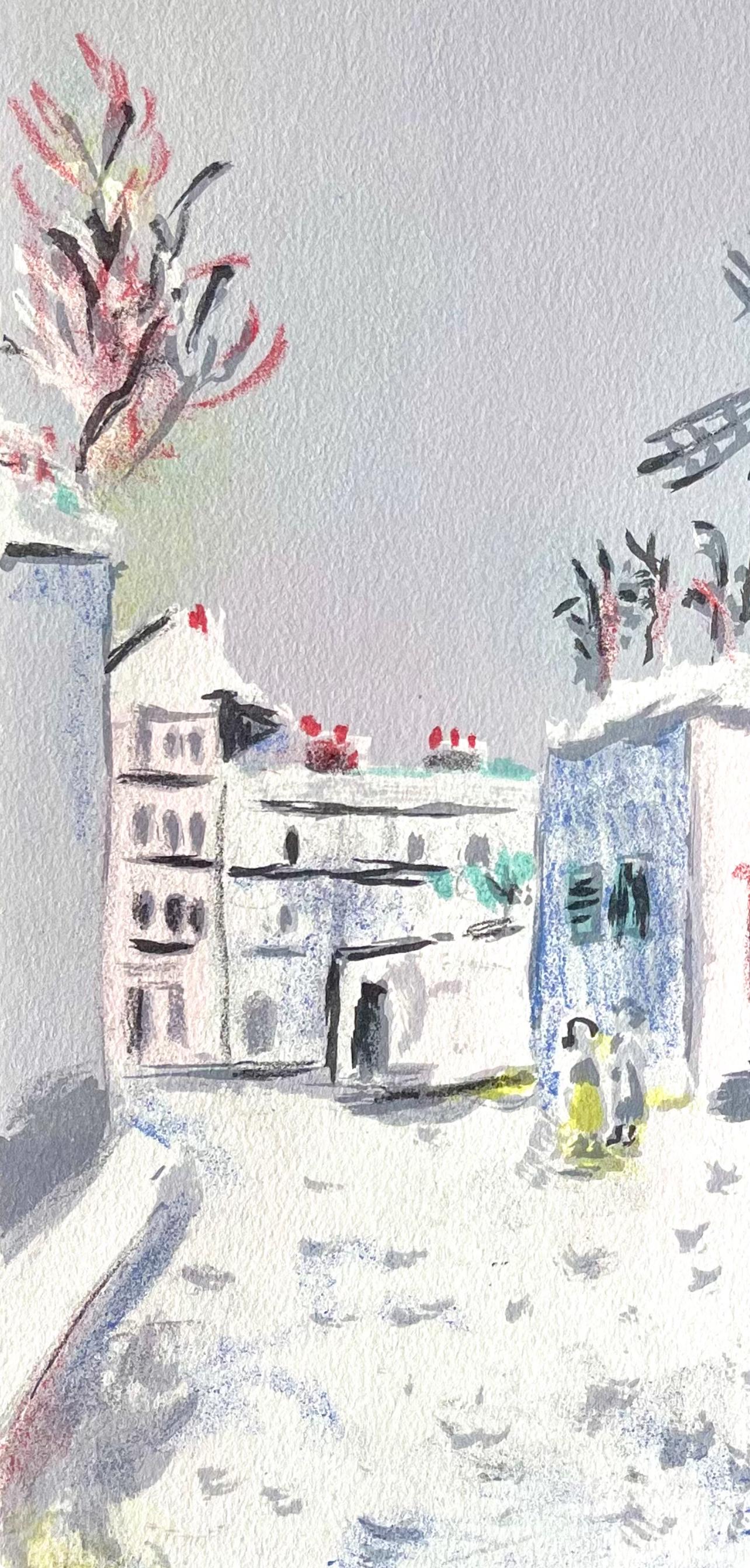 Maurice Utrillo, Montmartre (Moulin De La Galette), Paris Capitale, Lithograph