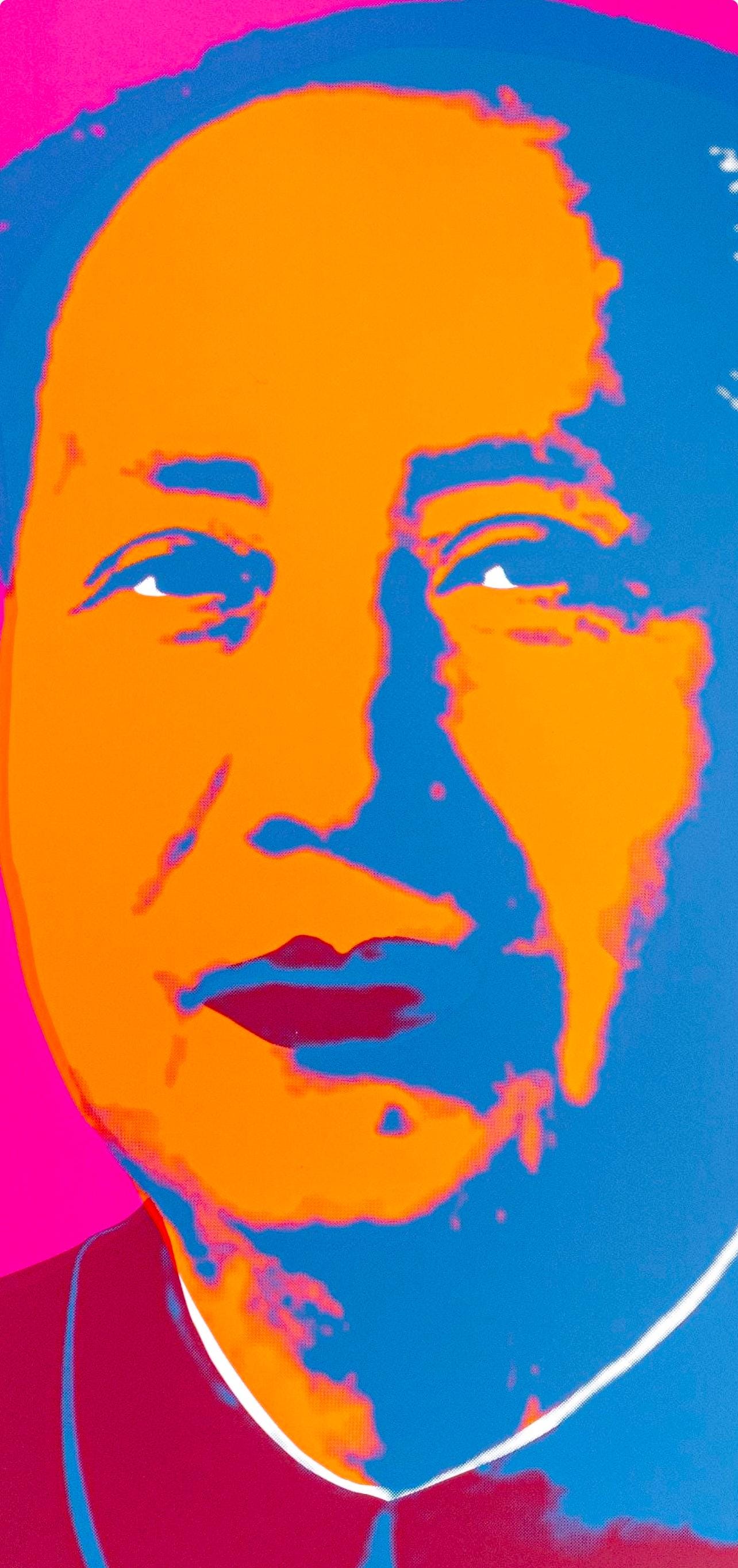 Andy Warhol, Mao Zedong, Pink, Official Edition, Sunday B. Morning, Silkscreen