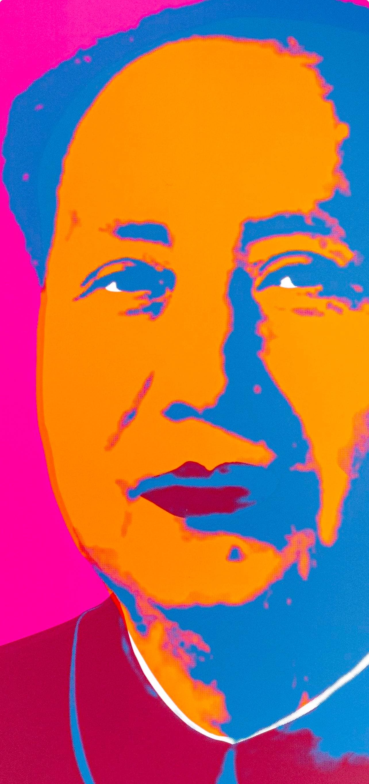 Andy Warhol, Mao Zedong, Pink, Official Edition, Sunday B. Morning, Silkscreen
