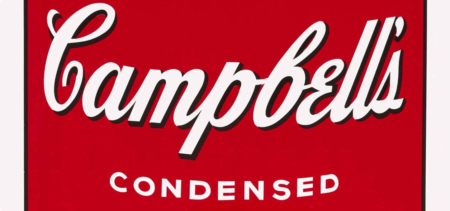 Andy Warhol, Campbells Soup, Vegetable, Official Edition, Sunday B. Morning, Silkscreen