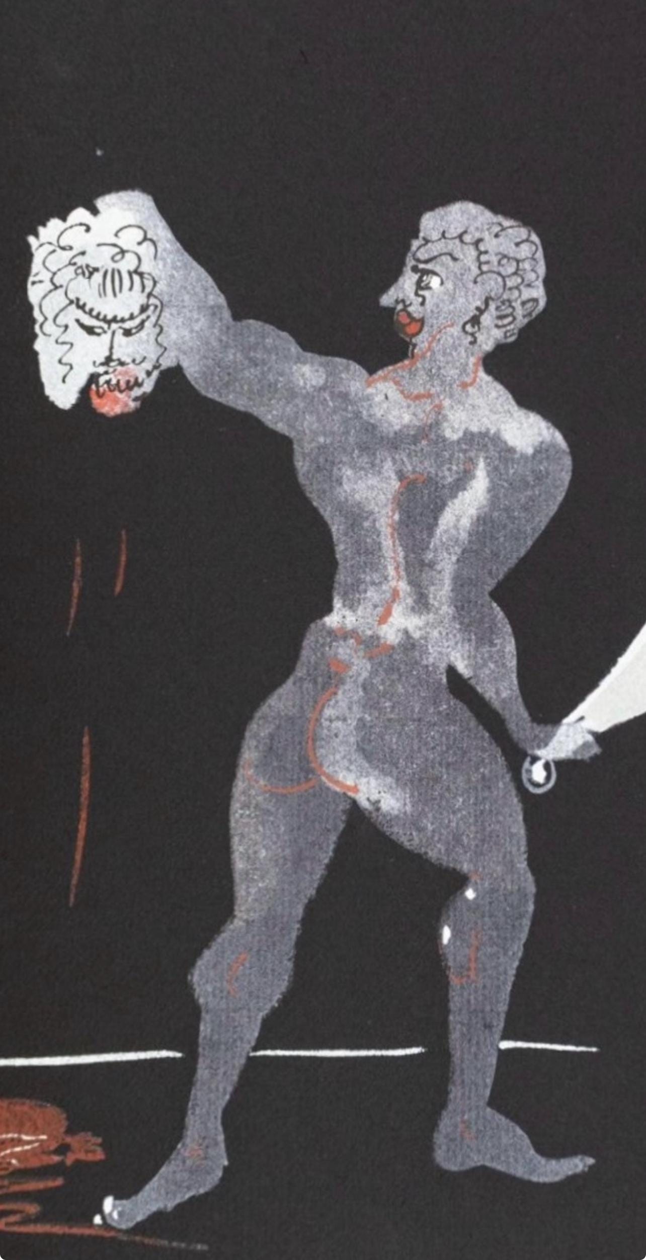 Andr Derain, Composition, Salom, Lithograph