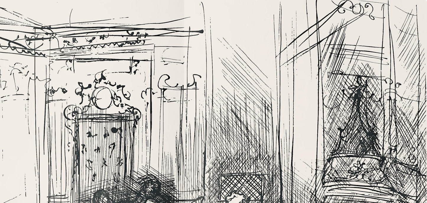 Raoul Dufy, Dessin, Lettre Mon Peintre Raoul Dufy, Lithograph