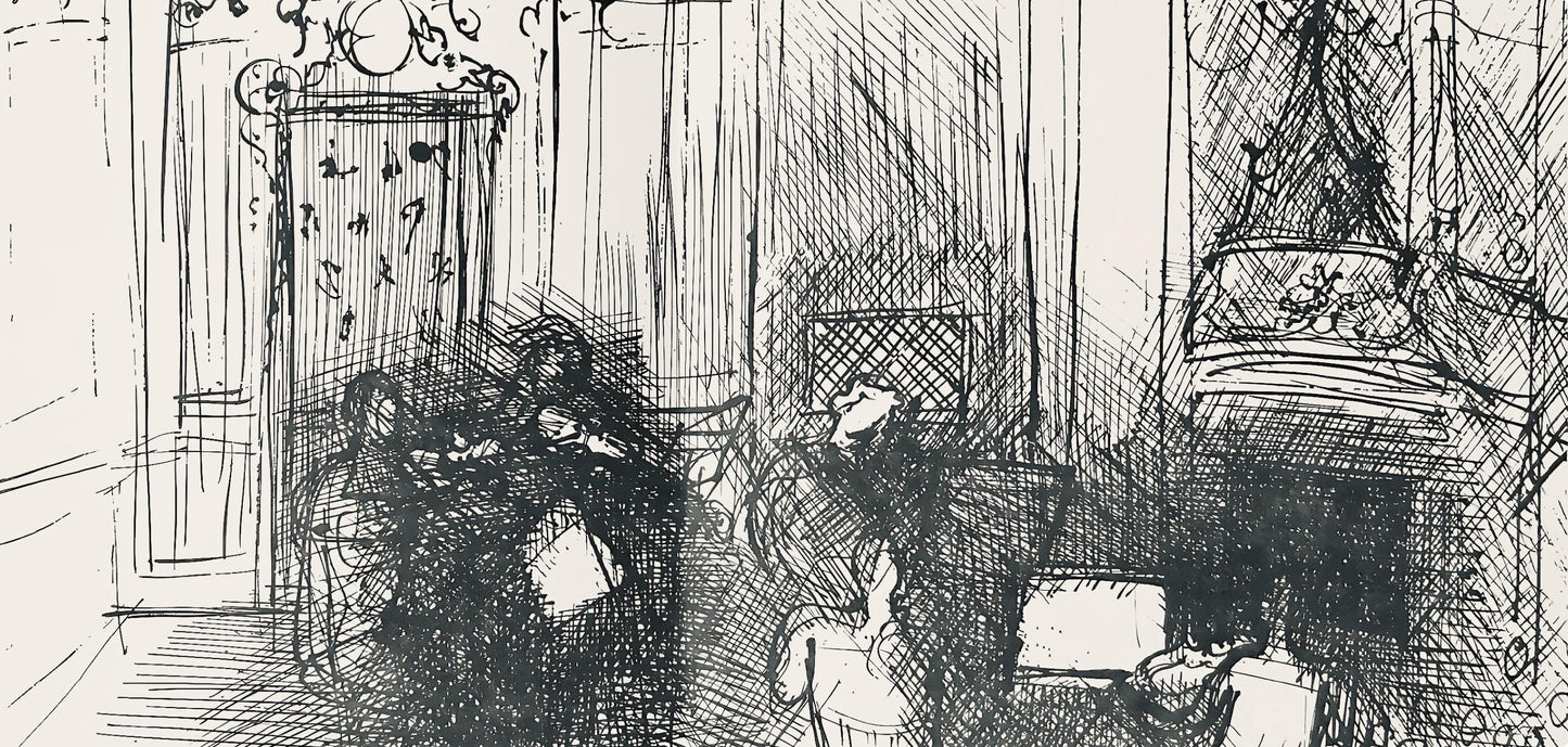 Raoul Dufy, Dessin, Lettre Mon Peintre Raoul Dufy, Lithograph