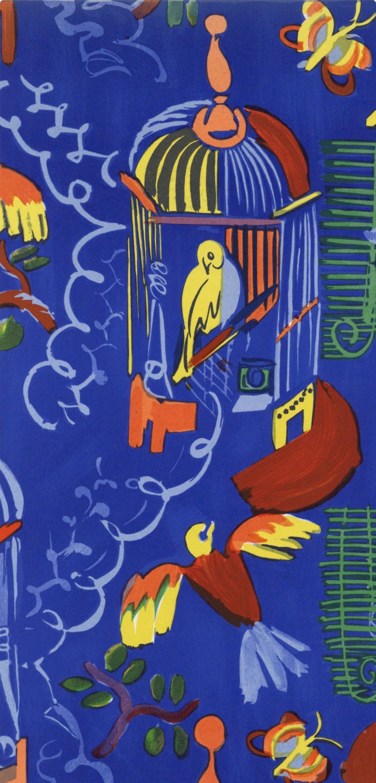Raoul Dufy, Les Oiseaux, Lettre Mon Peintre Raoul Dufy, Lithograph