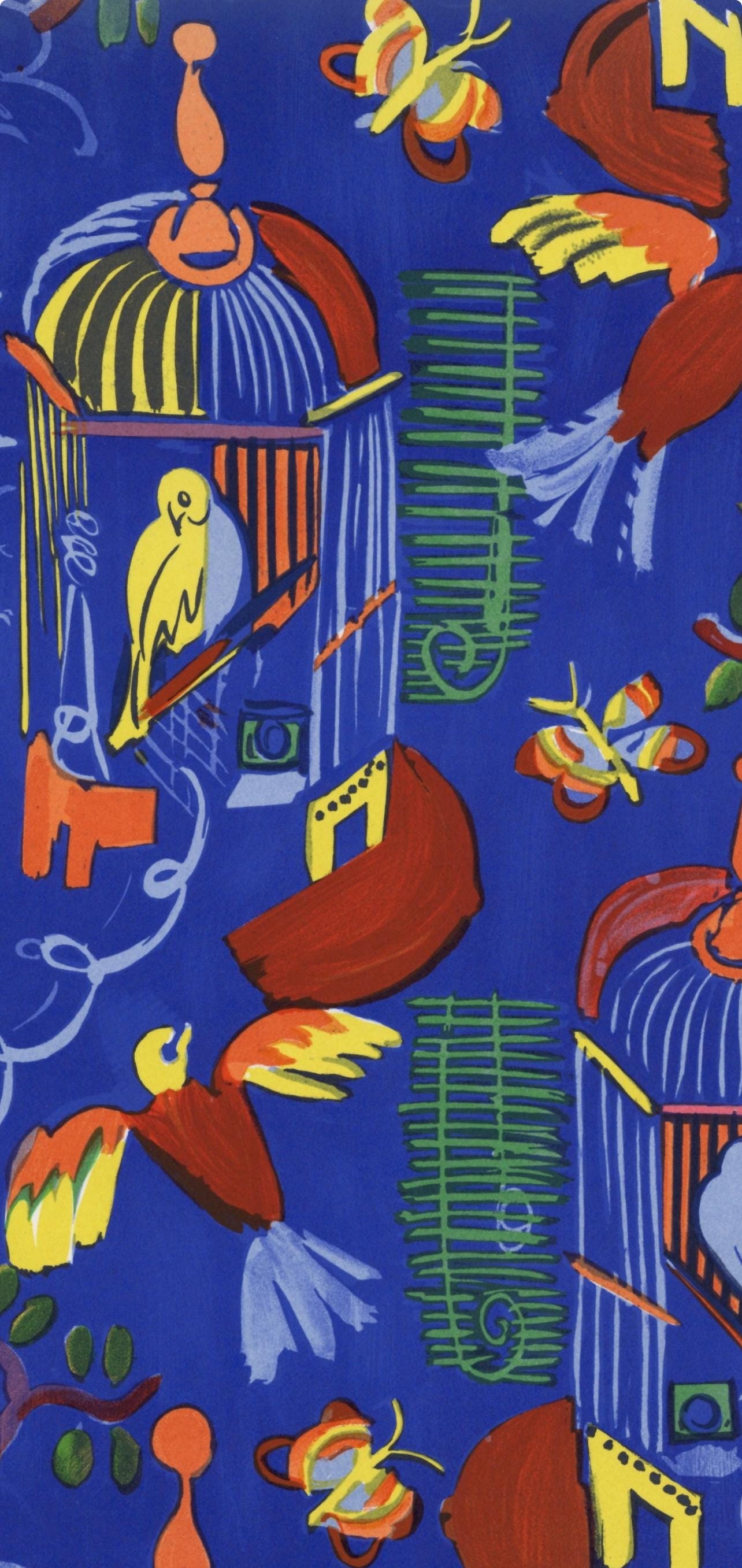Raoul Dufy, Les Oiseaux, Lettre Mon Peintre Raoul Dufy, Lithograph