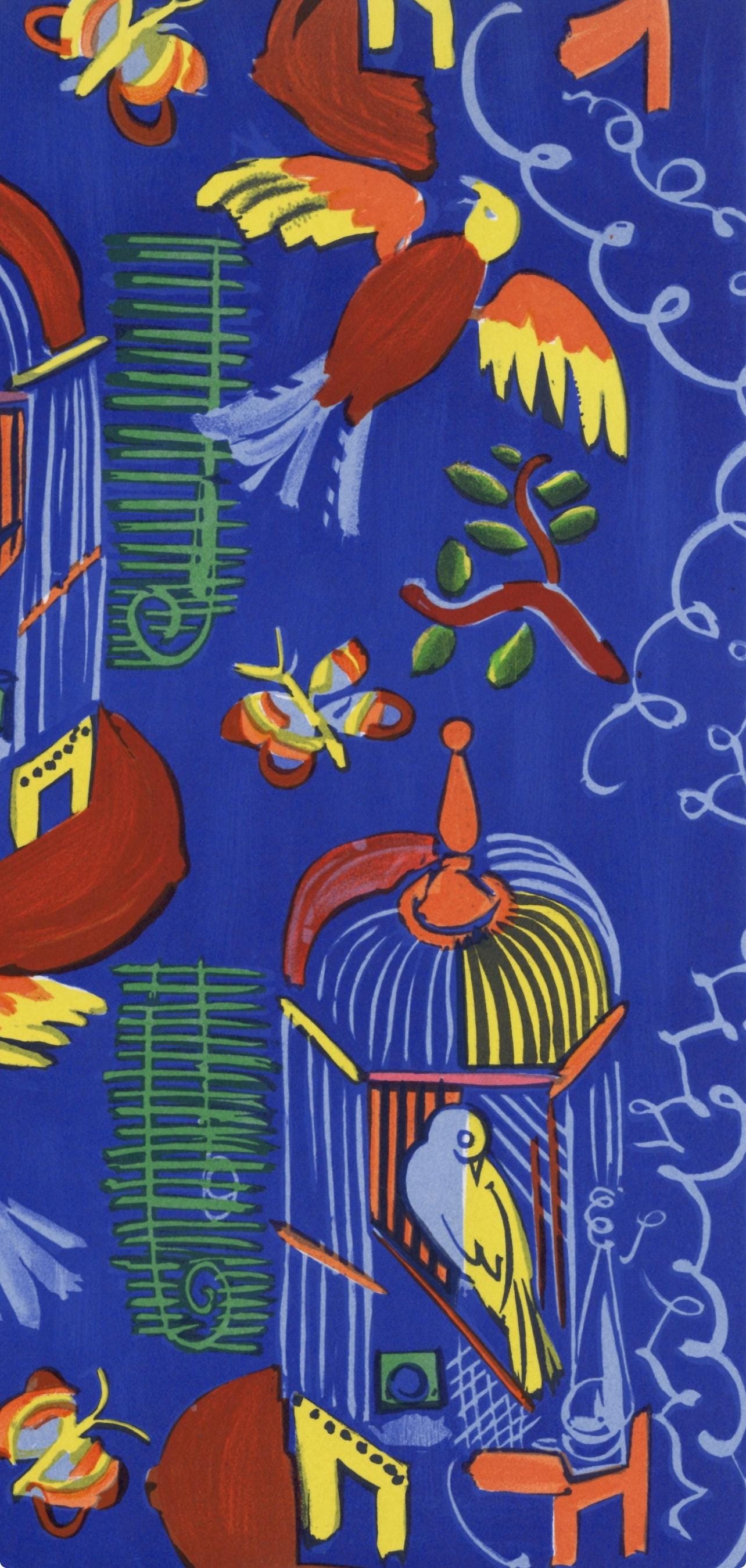 Raoul Dufy, Les Oiseaux, Lettre Mon Peintre Raoul Dufy, Lithograph