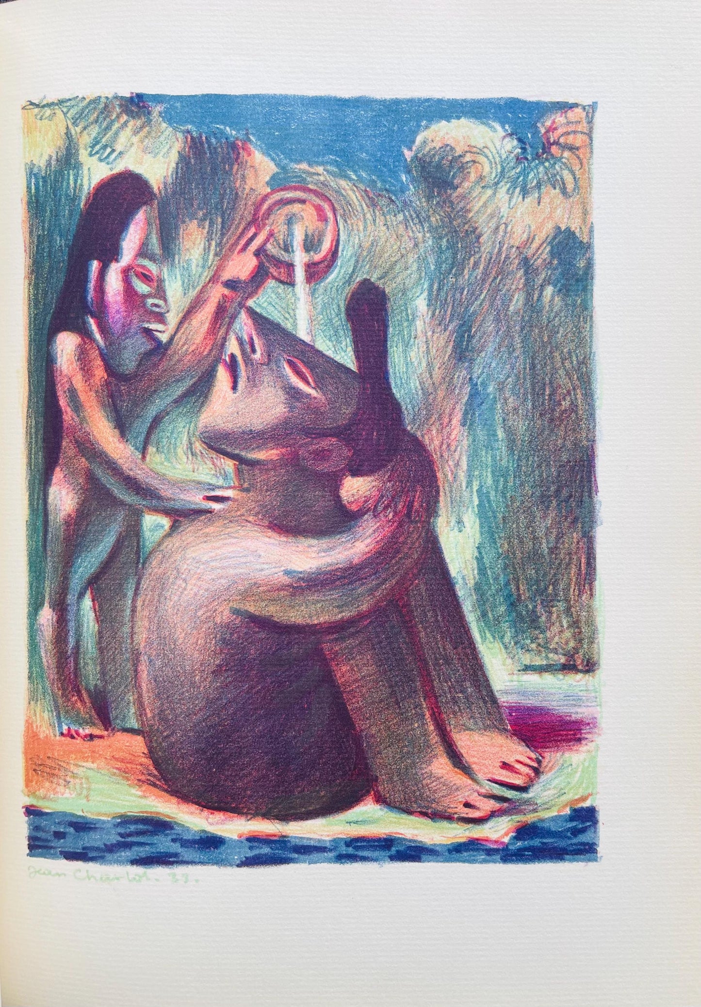 Jean Charlot, Composition, Lithograph