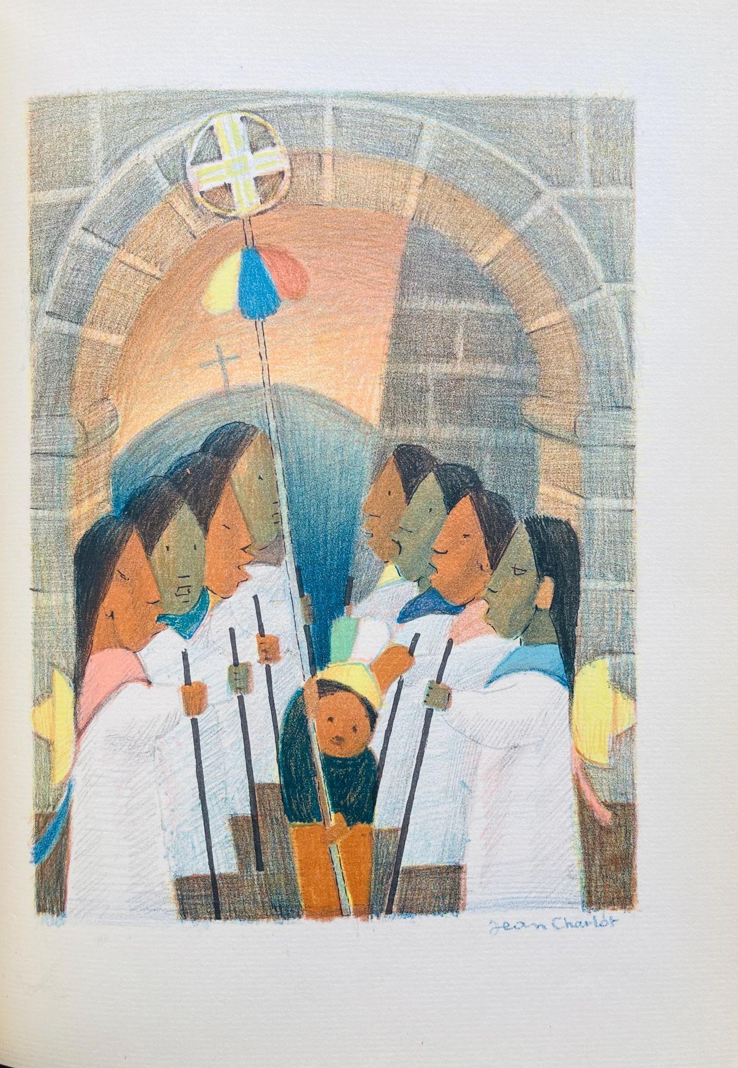 Jean Charlot, Composition, Lithograph