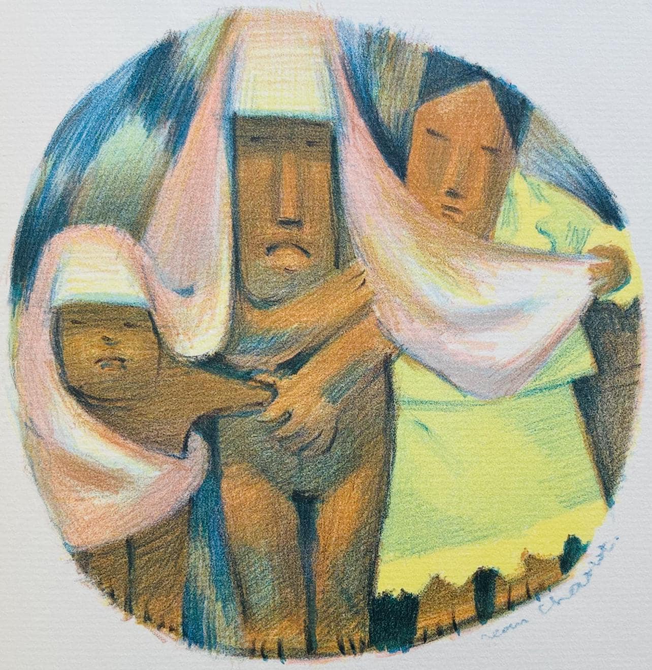 Jean Charlot, Composition, Lithograph