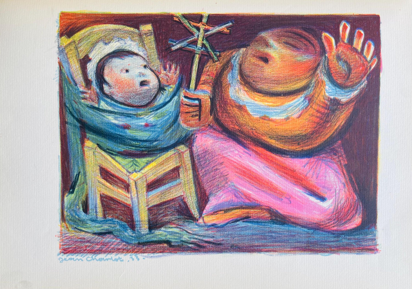 Jean Charlot, Composition, Lithograph
